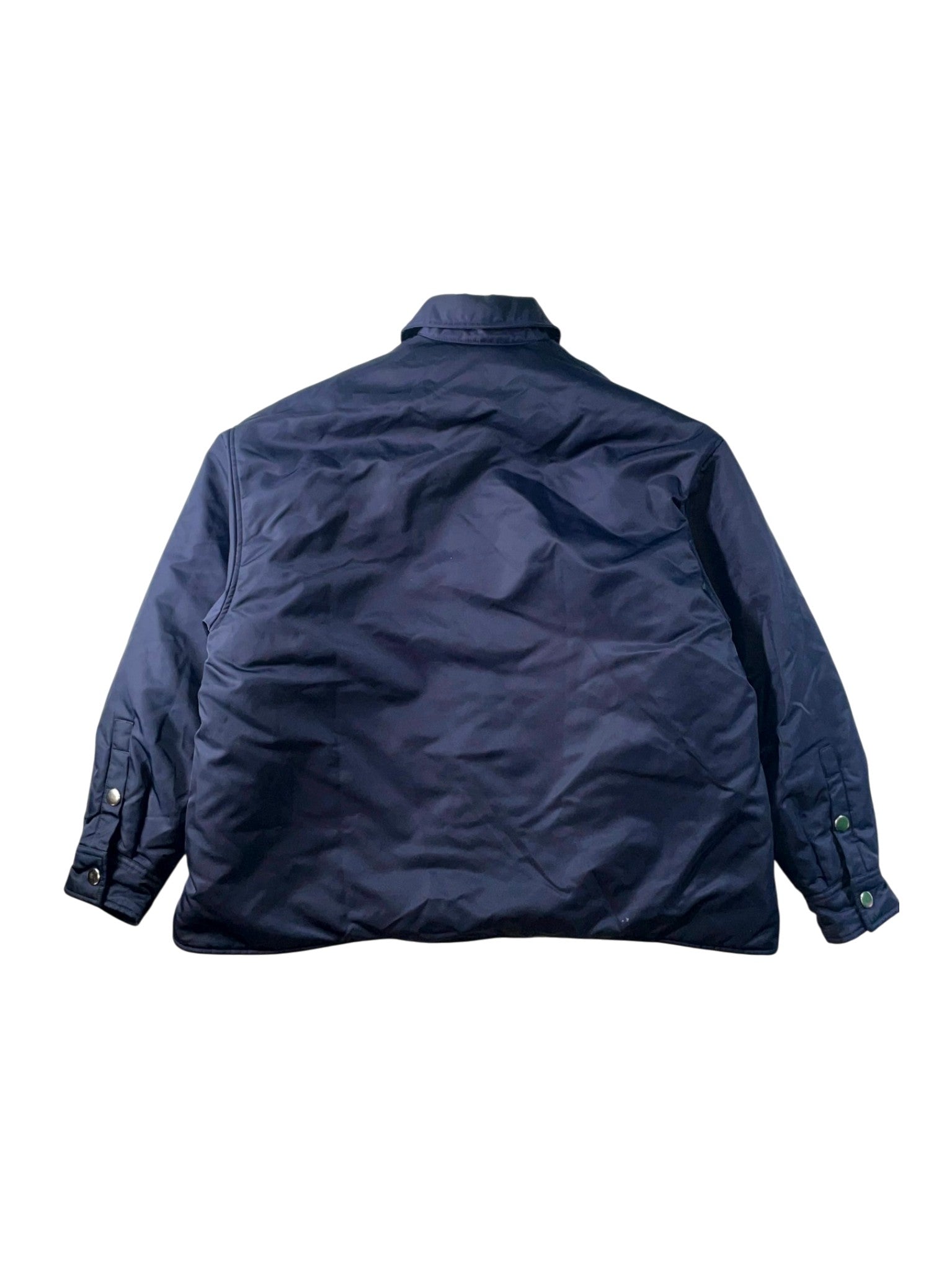 Prada Nylon Navy Puffer Jacket