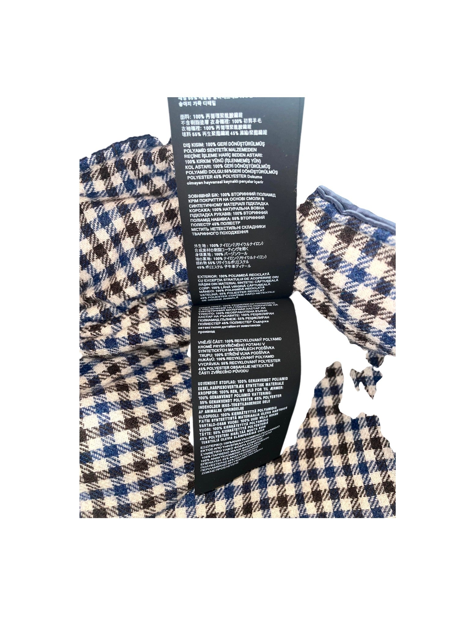 Prada Nylon Navy Puffer Jacket
