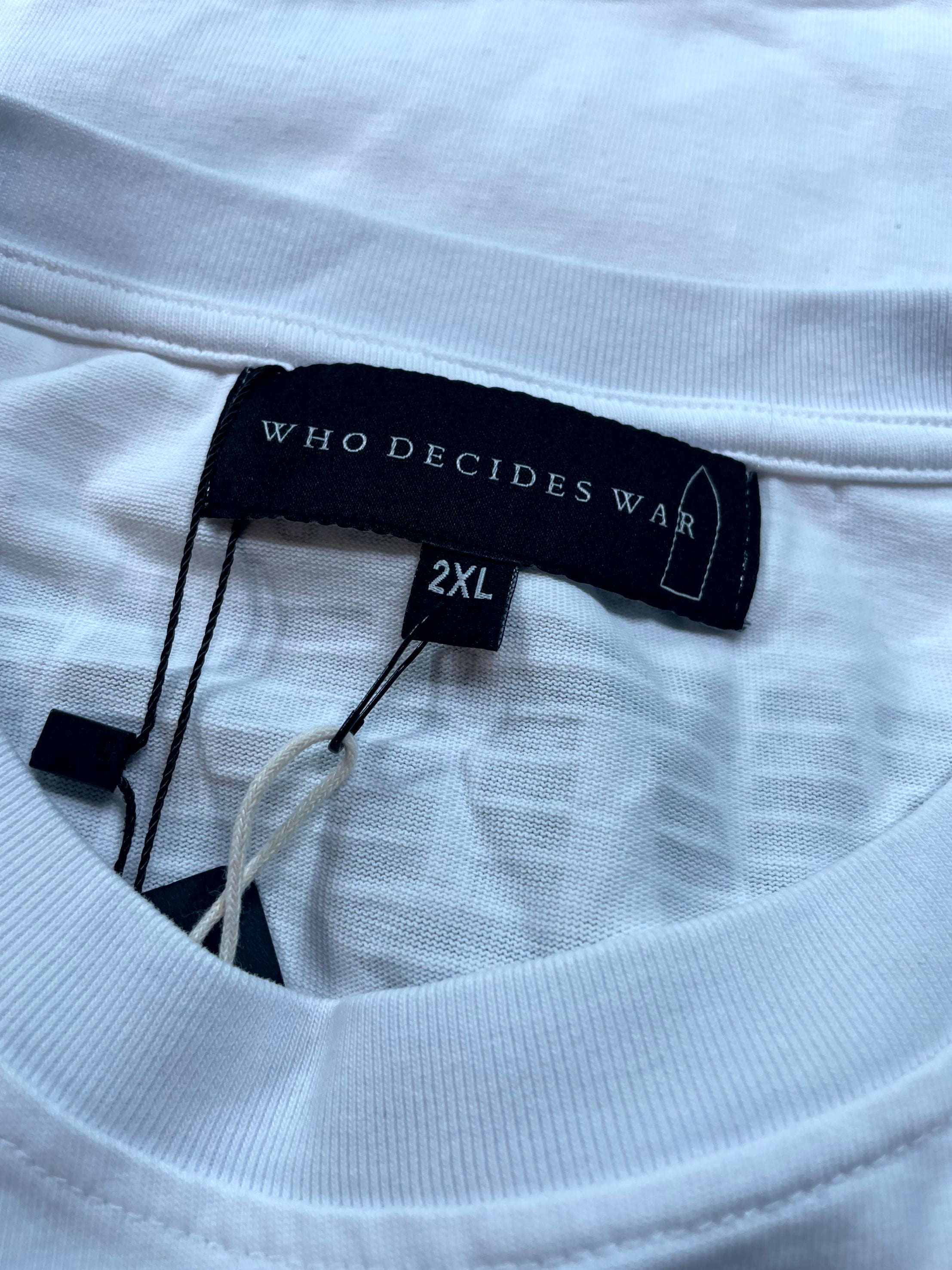 WDW Interwoven Window White Tee