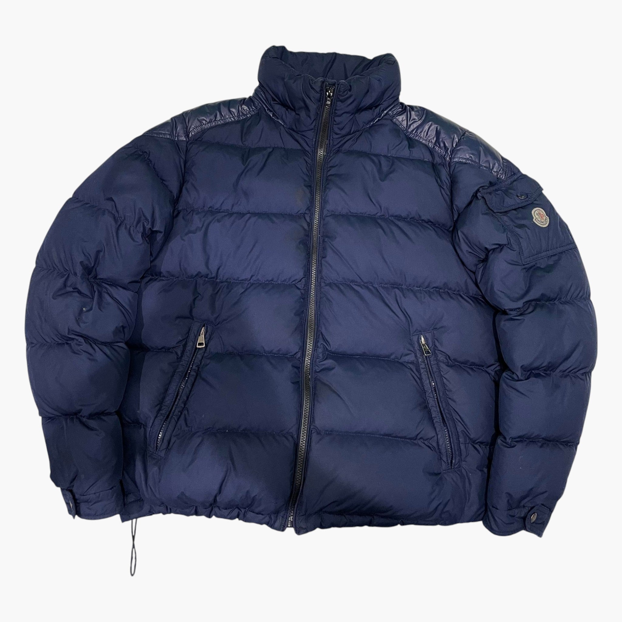 Moncler Chevalier Blue Puffer Jacket