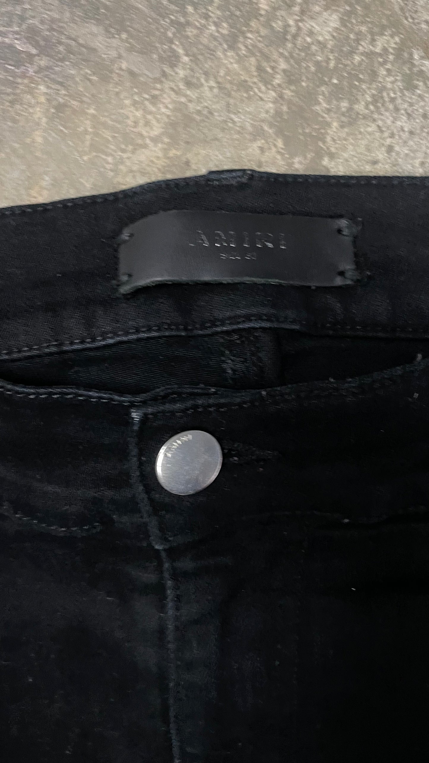 Amiri Thrasher Jeans Black 38 Used