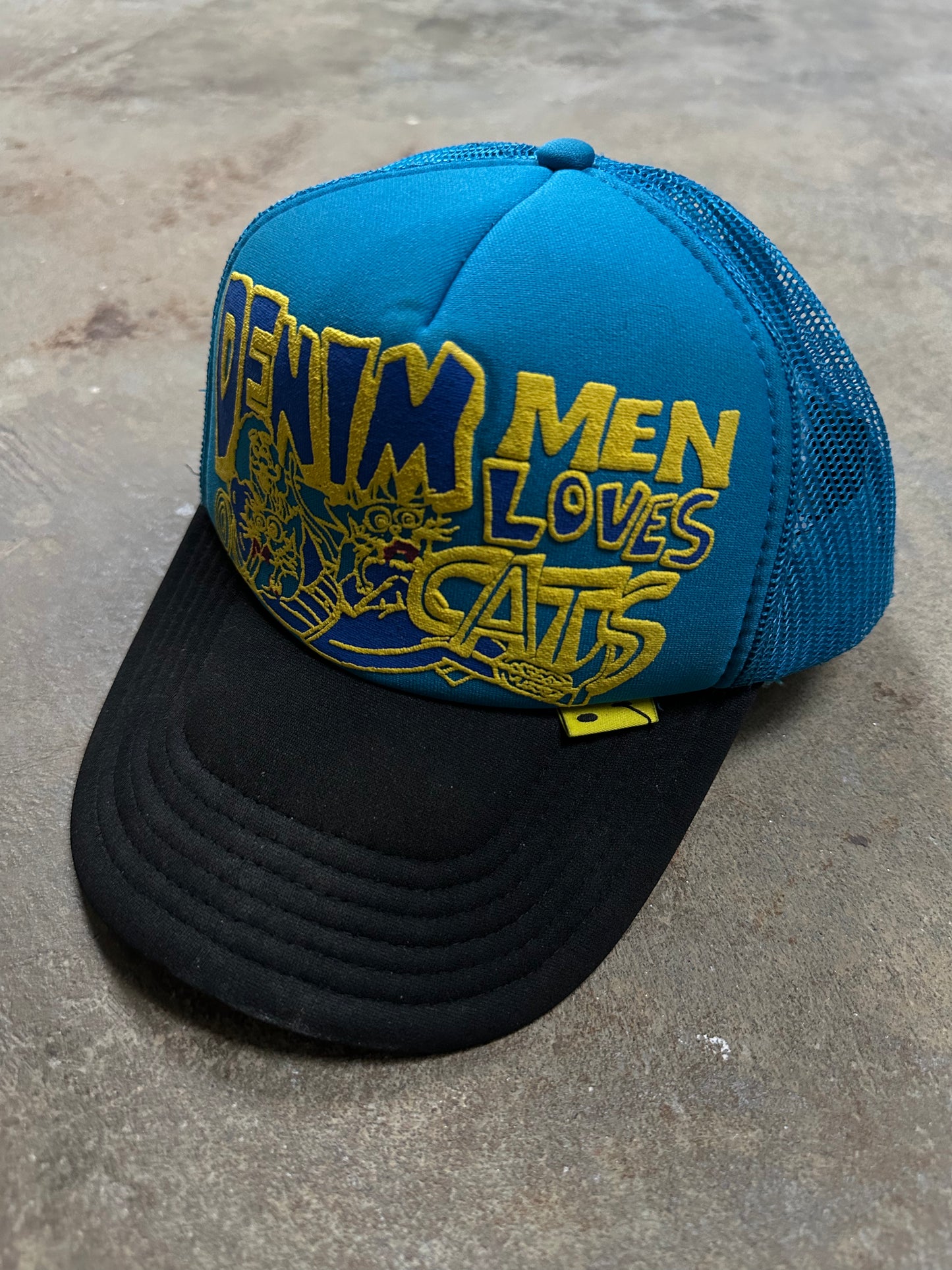 Kapital Denim Cap Blue Grey Used OSFM