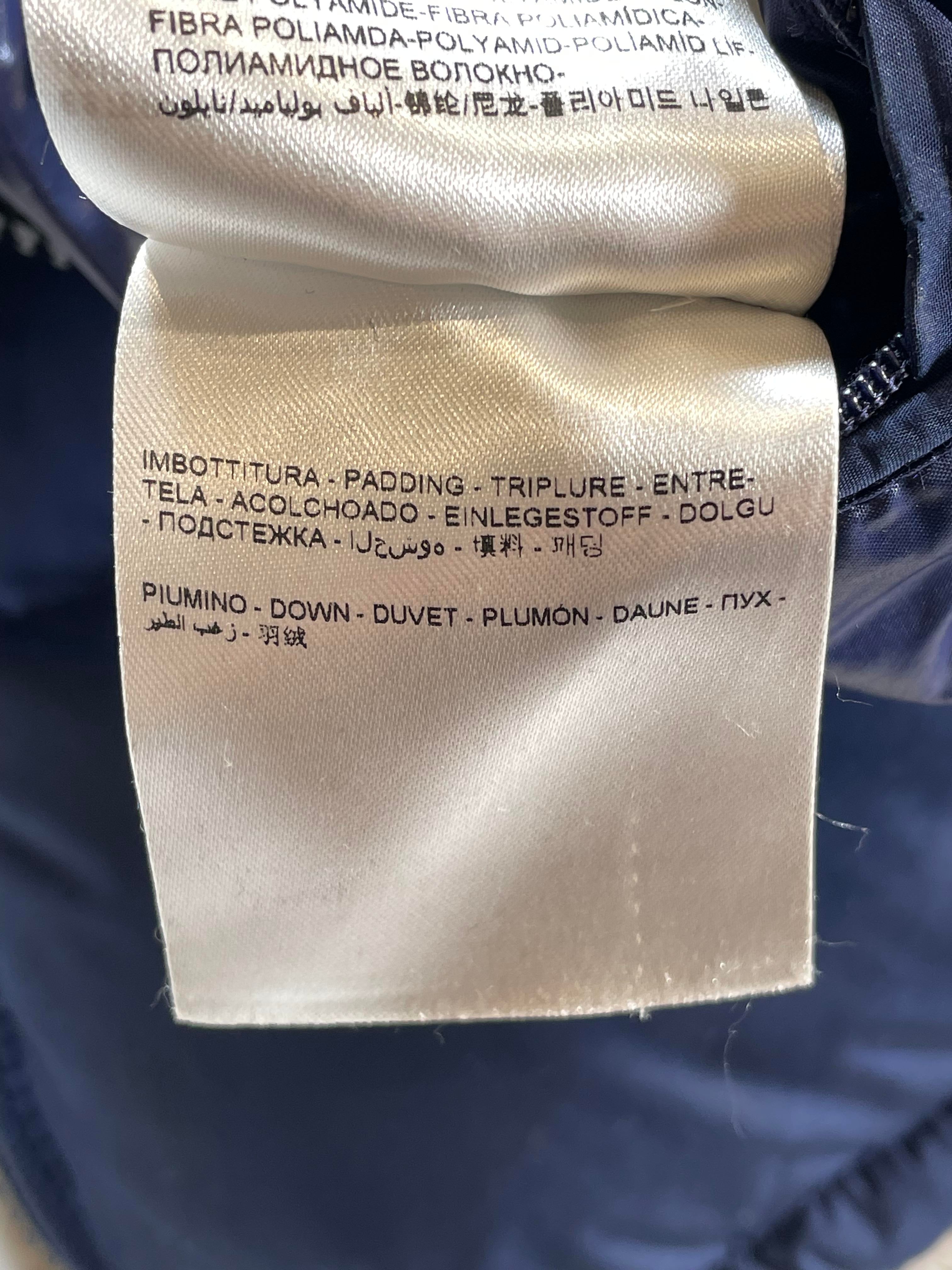 Moncler Chevalier Blue Puffer Jacket