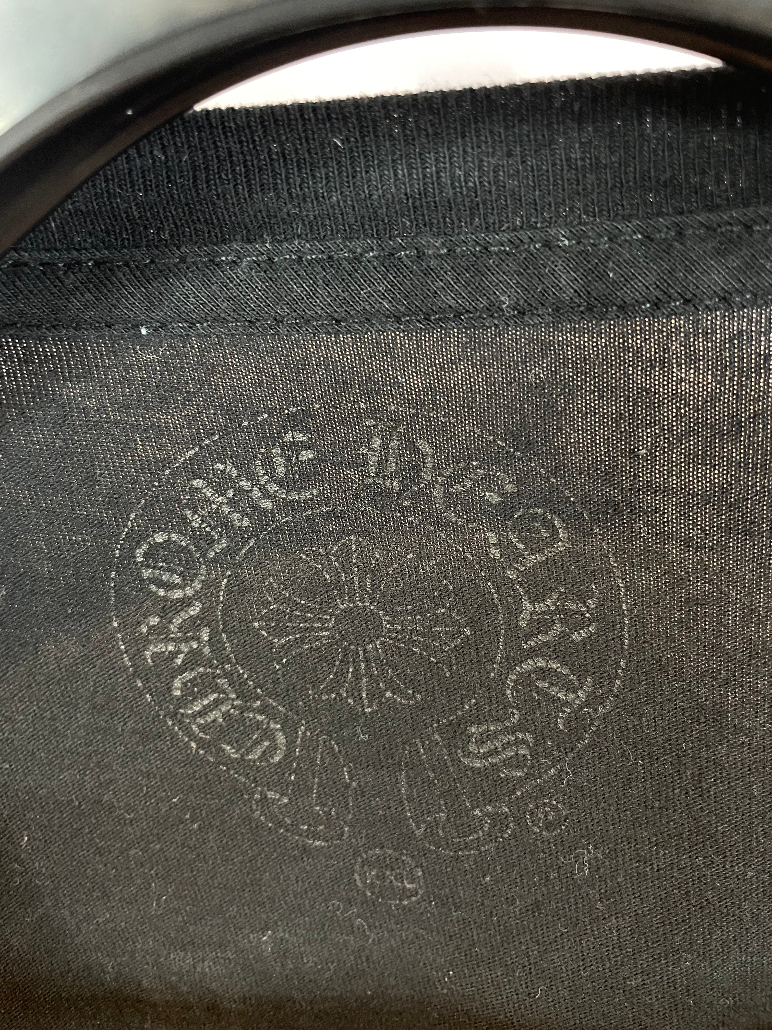 Chrome Hearts Neck Logo Pocket Cross LS Used XXL