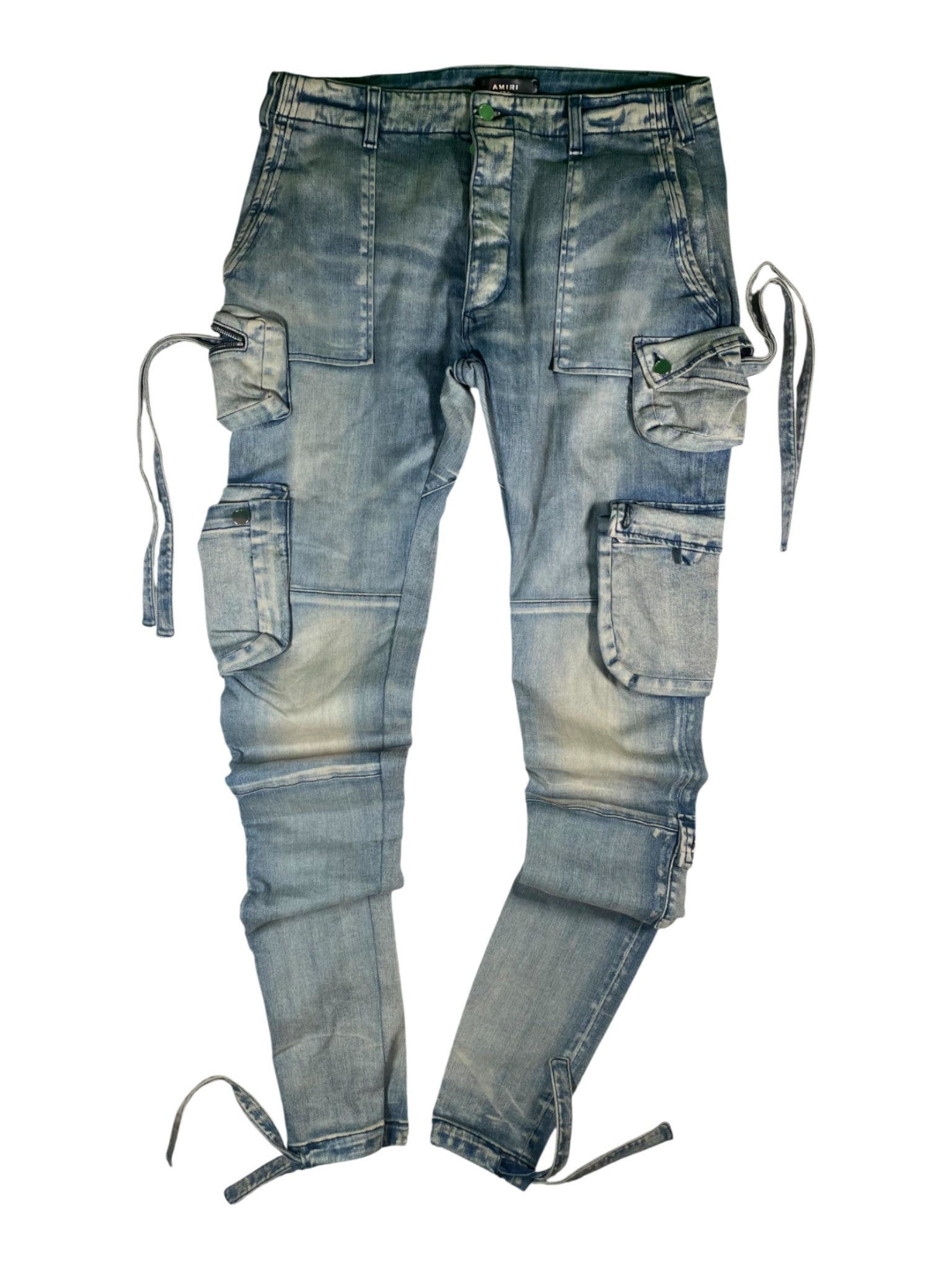 Amiri Cargo Light Wash Jeans