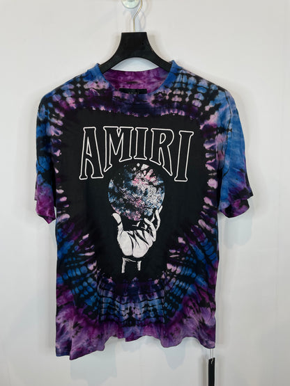 Amiri Crystal Ball Tie Dye Tee Used Small
