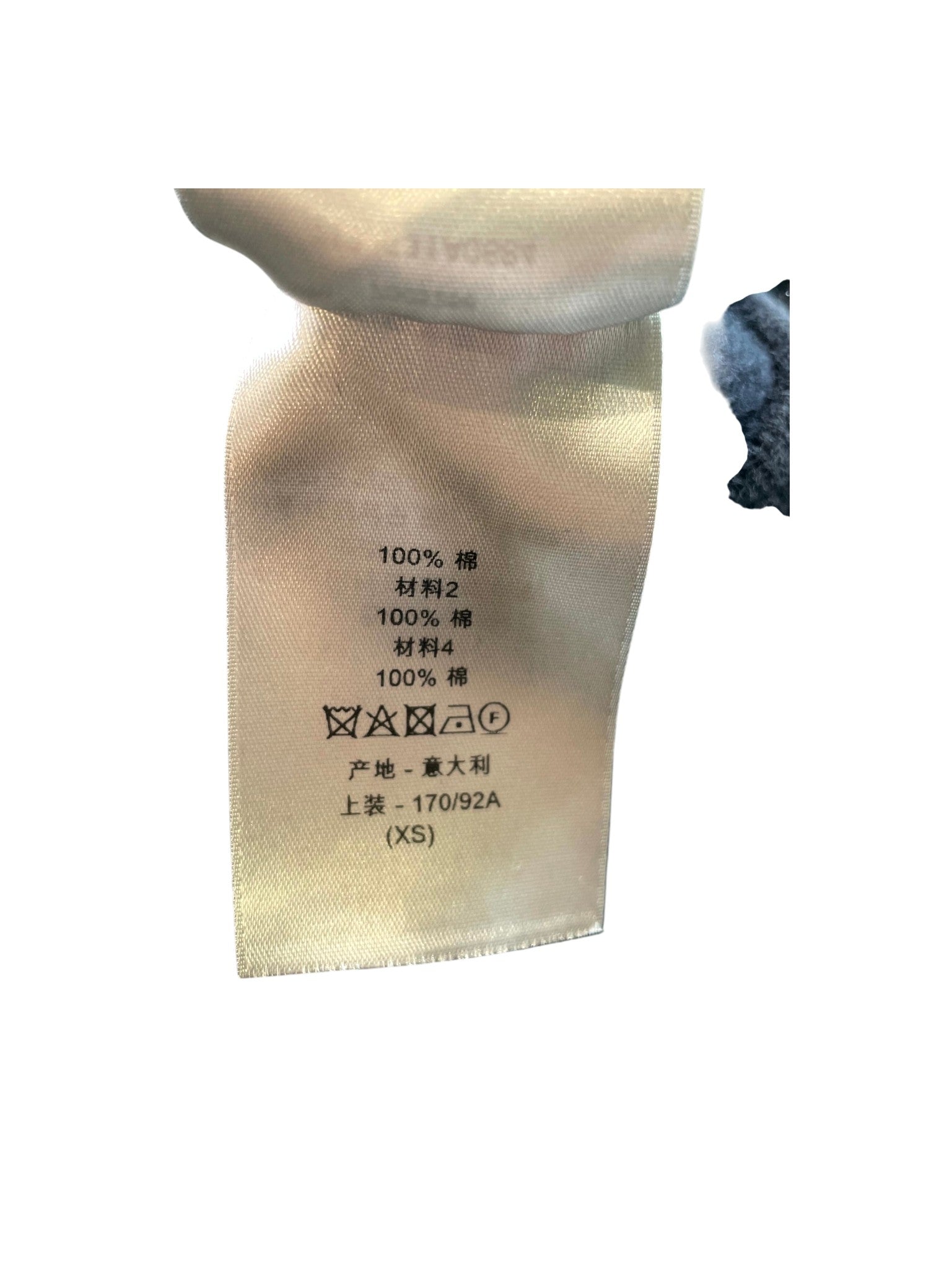 Dior "Towel" Navy Hoodie