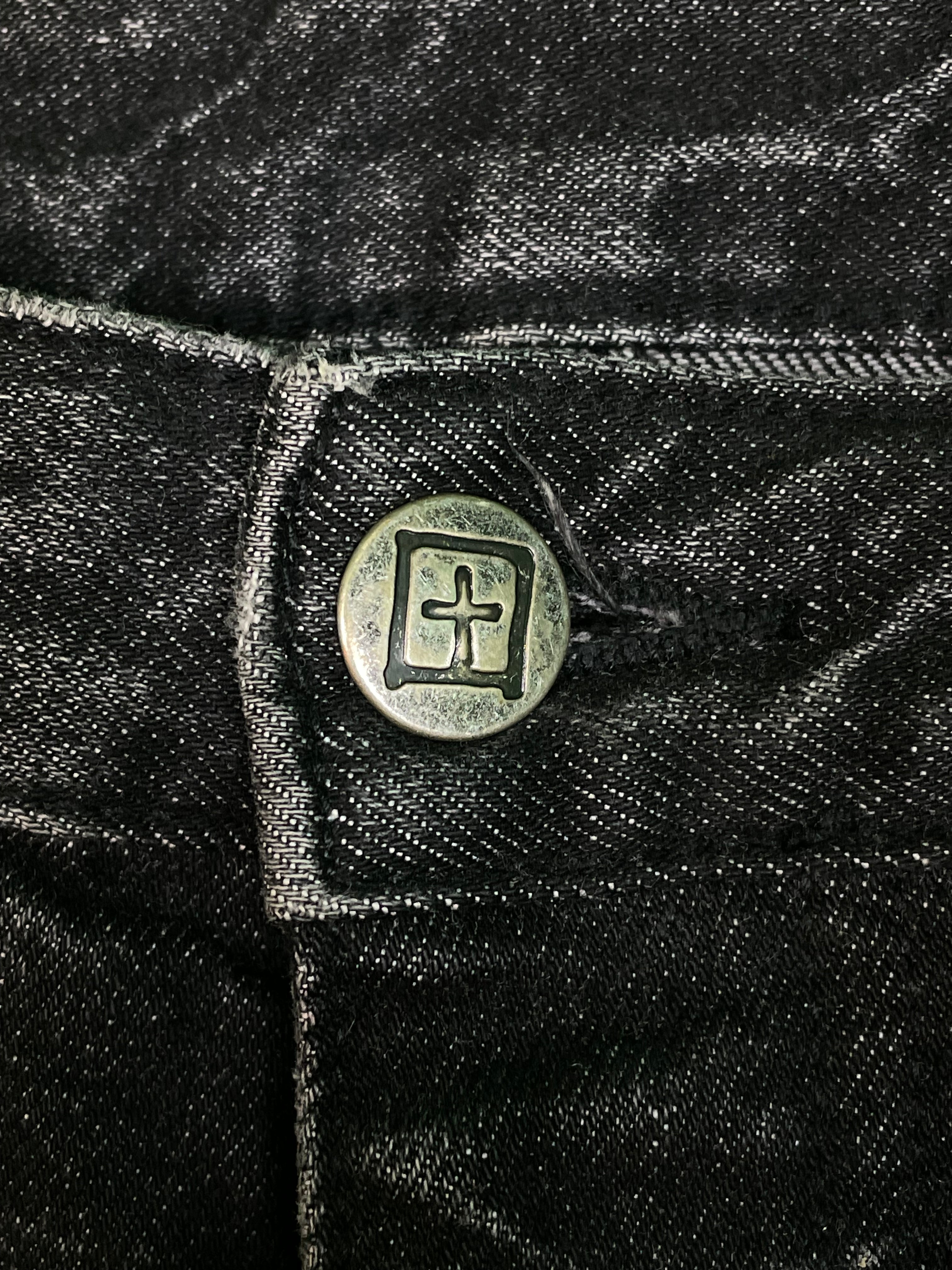 Ksubi Black & Green Carpenter Jeans