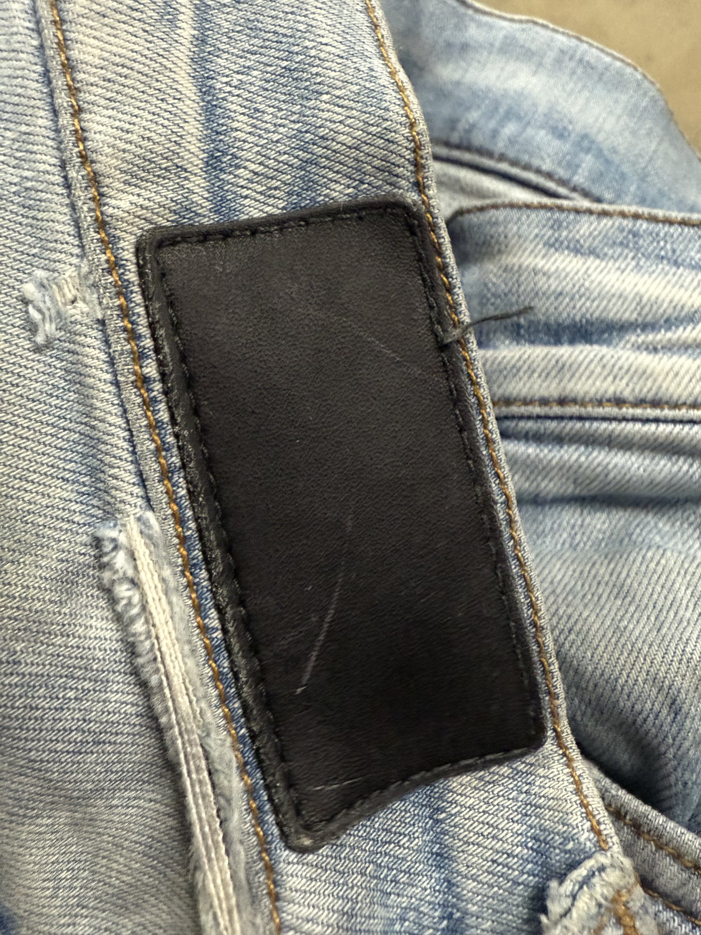 Amiri Denim Patch Used 34