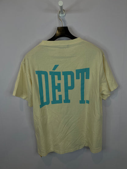 Gallery Dept Tee Cream Teal New With Tags Small