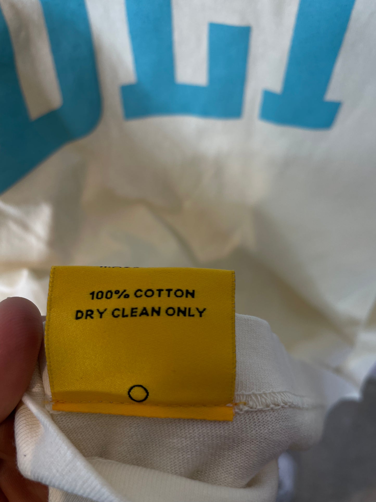 Gallery Dept Tee Cream Teal New With Tags Small