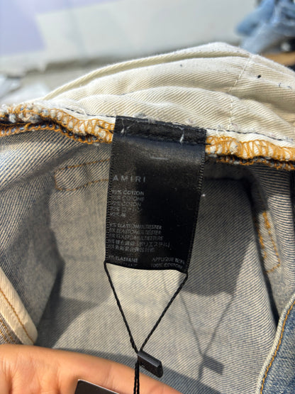 Amiri Multi Patch Jeans Used 33