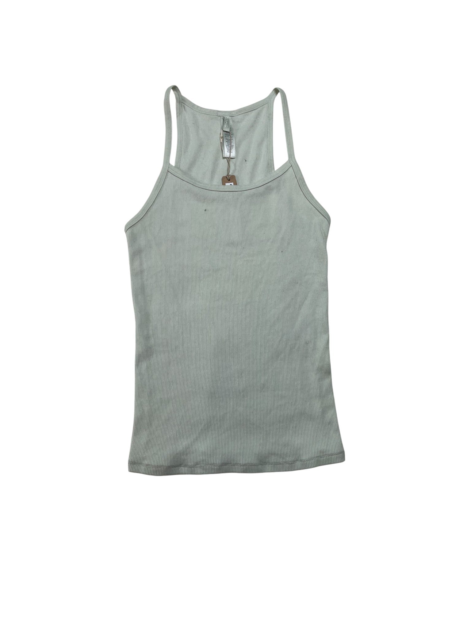 SKIMS Cotton Rib Scoop Long Tank Mint