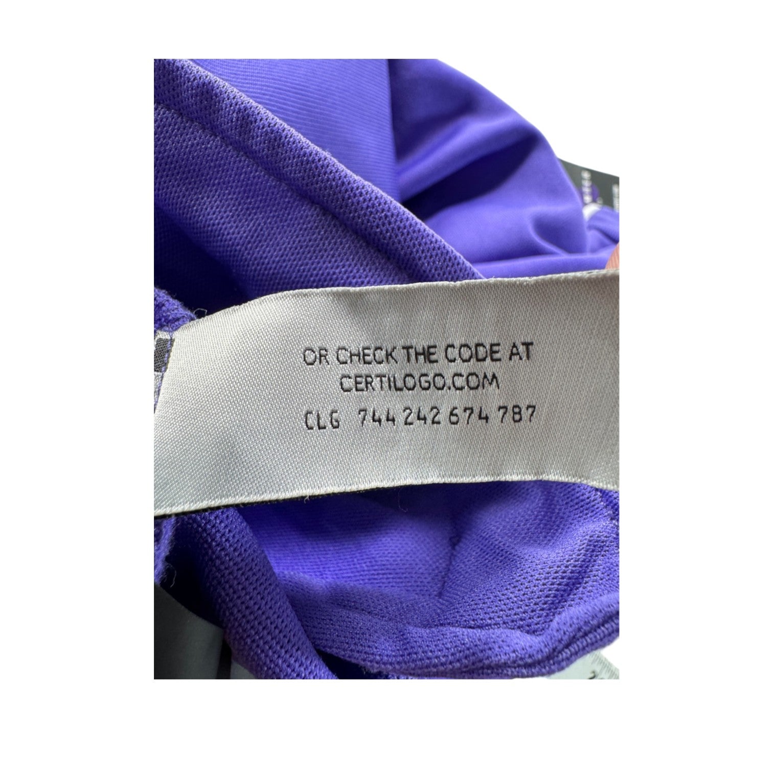 Palm Angels Stripe Track Purple & White Jacket