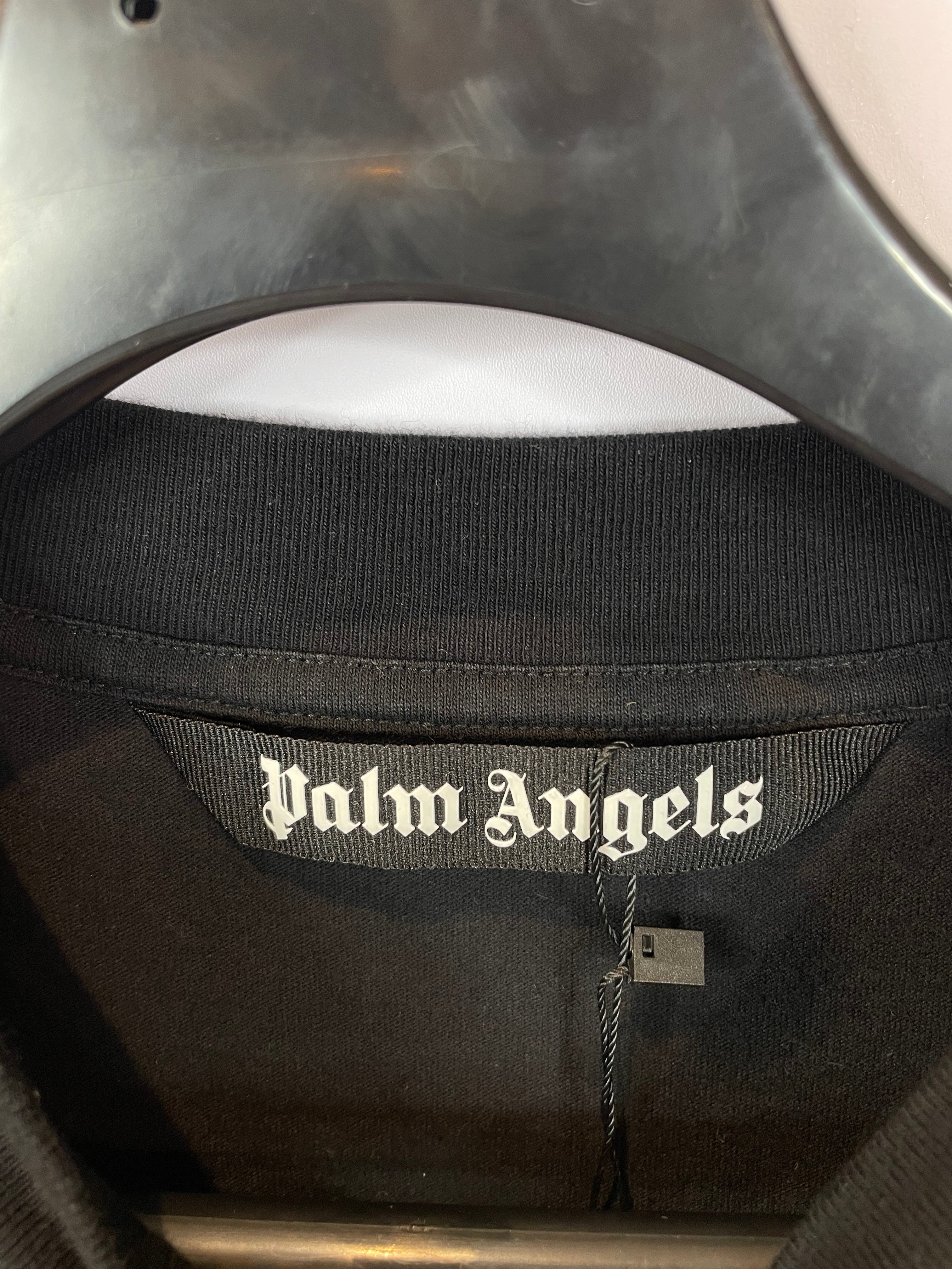Palm Angels Palm Tree Tee Black Used XXL