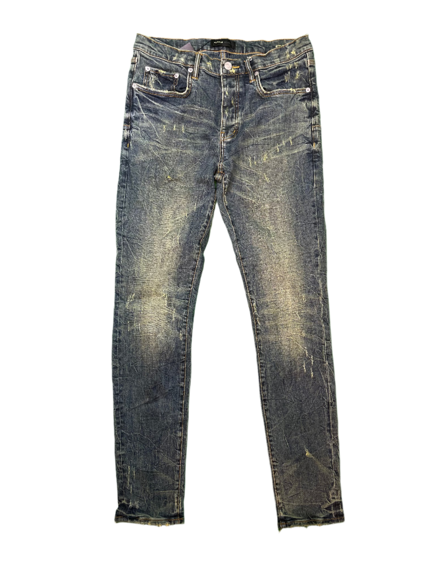 Purple Brand Dark Wash Blue Jeans