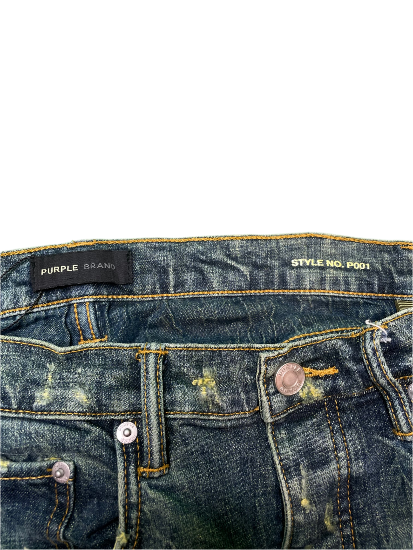 Purple Brand Dark Wash Blue Jeans