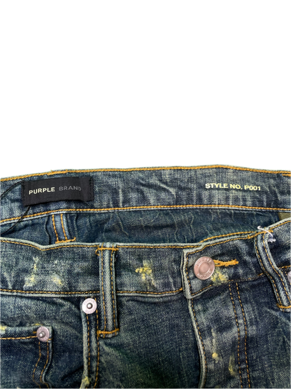 Purple Brand Dark Wash Blue Jeans