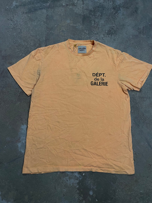 Gallery Dept Tee Orange Black Used Medium