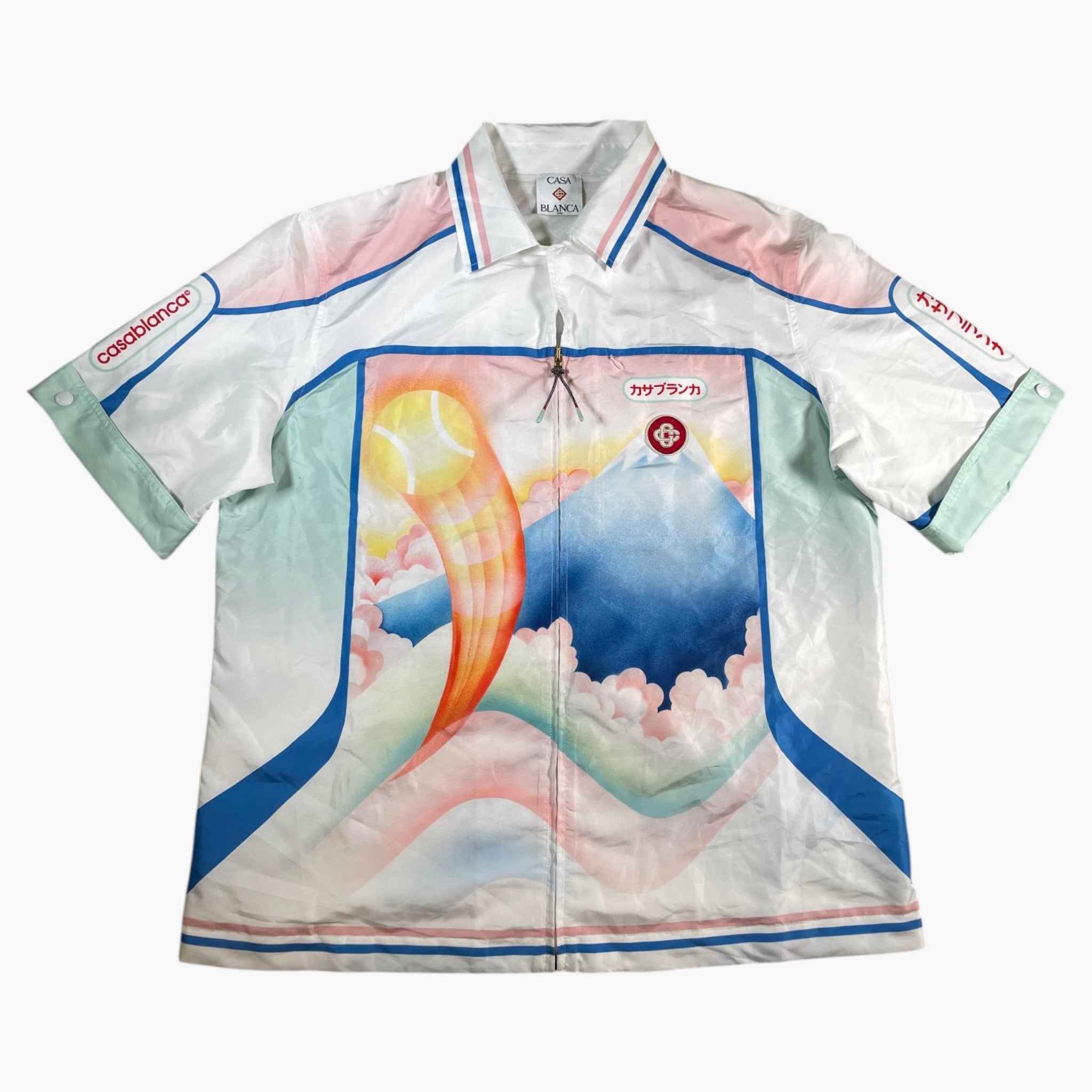Casablanca "Fuji Dream" Multicolor Swim Shirt