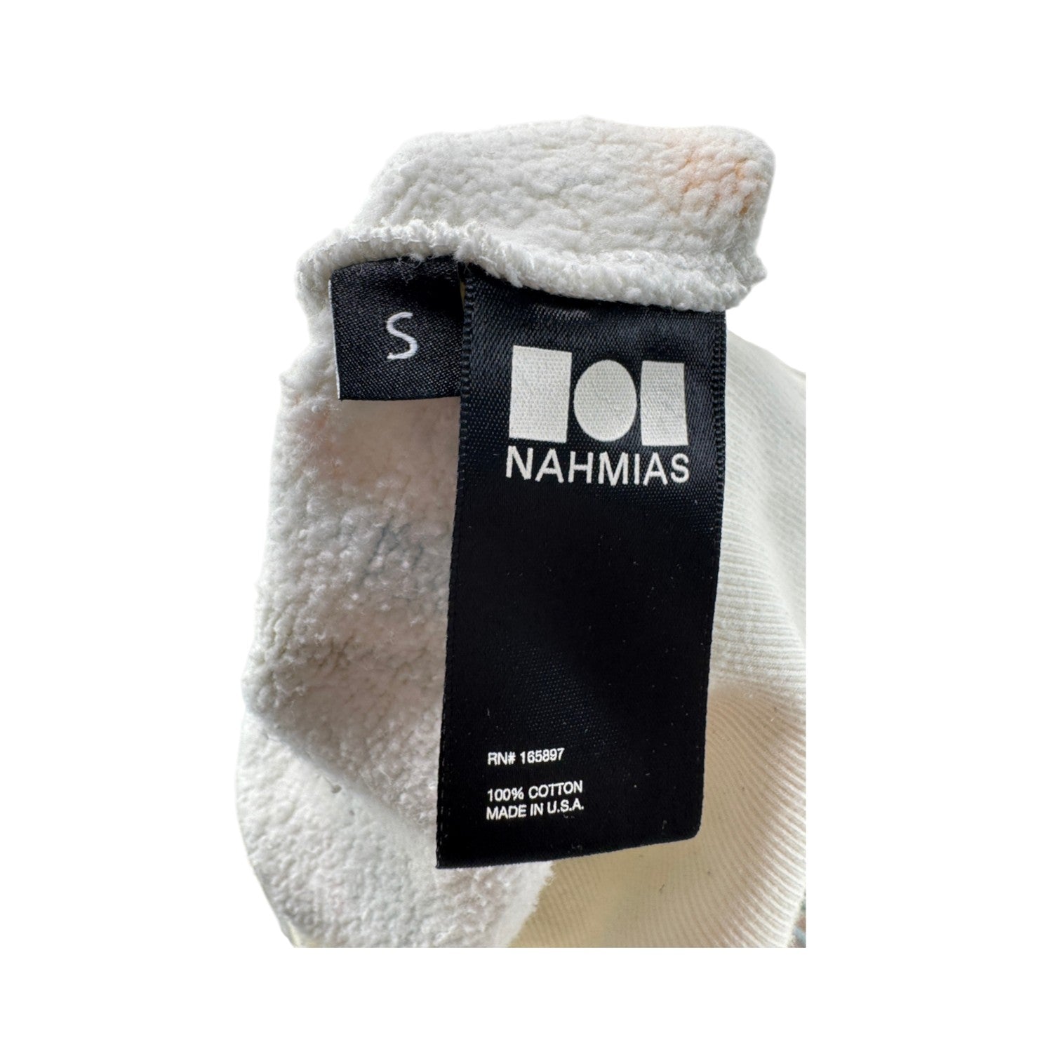 Nahmias Tie Dye Baby Blue Hoodie
