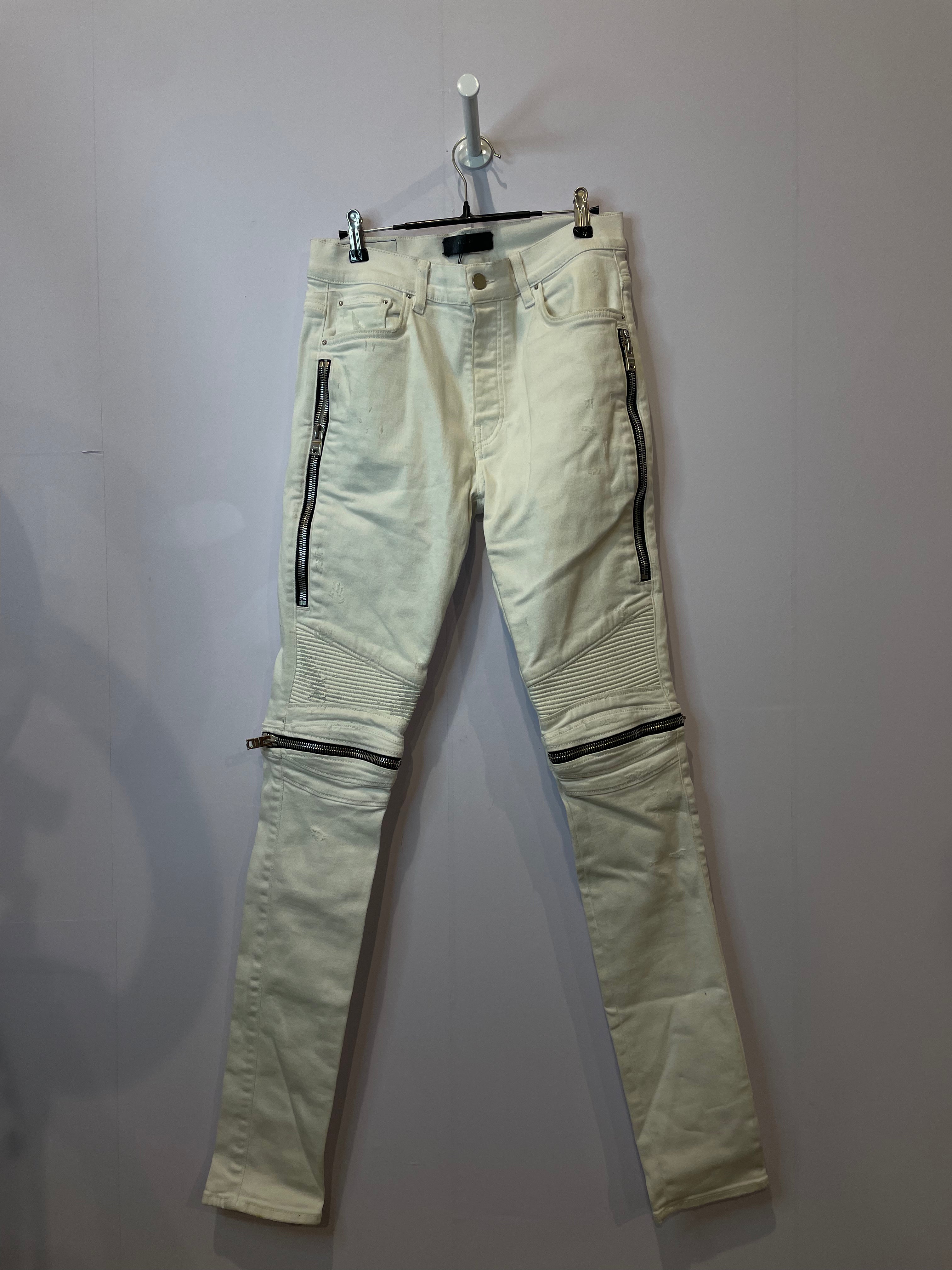 Amiri MX2 White White Patch Used 31