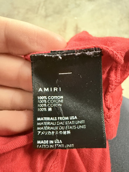Amiri Core Logo Tee Red Used XS