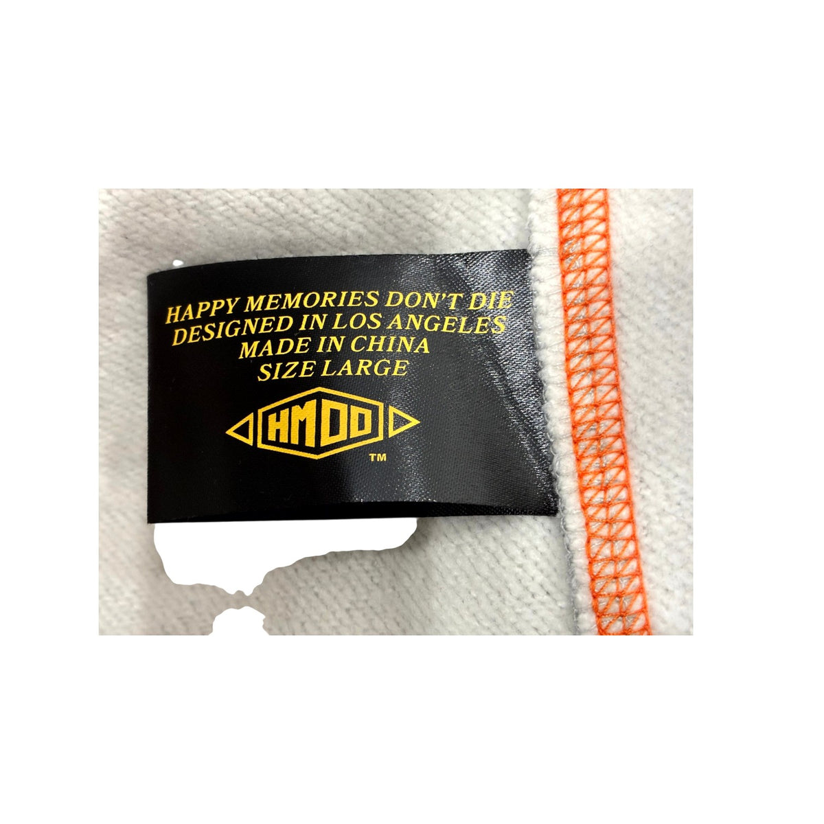 HMDD Stitched Grey & Orange Sweats