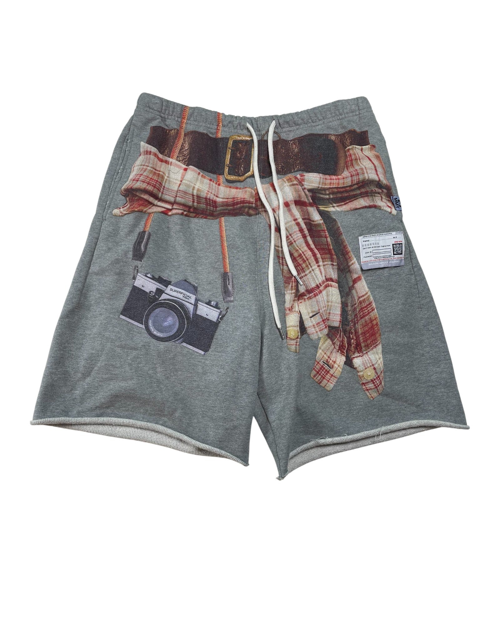 MMY Tromp L'oeil Print Shorts