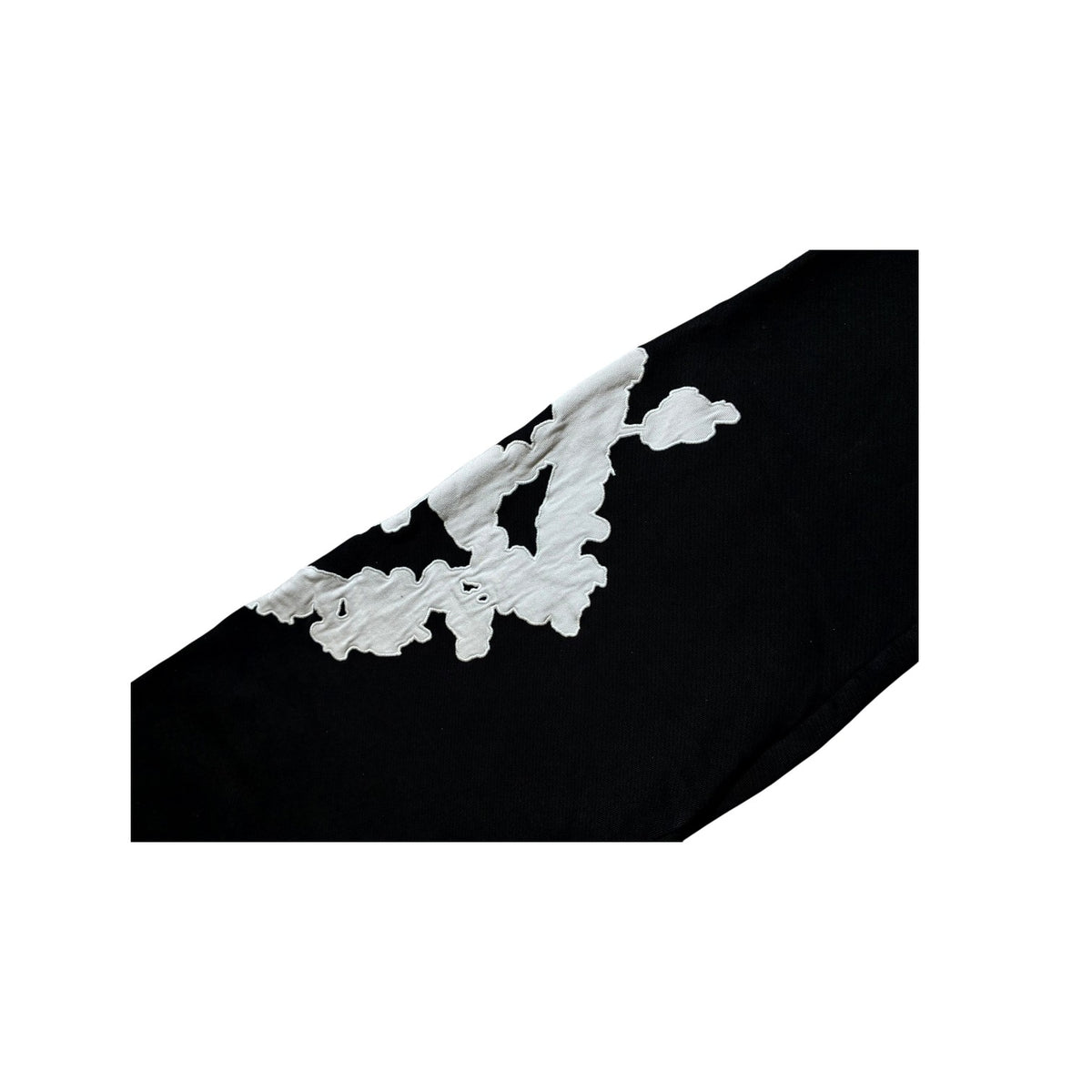Denim Tears Embroidered Side Wreath Black Sweats