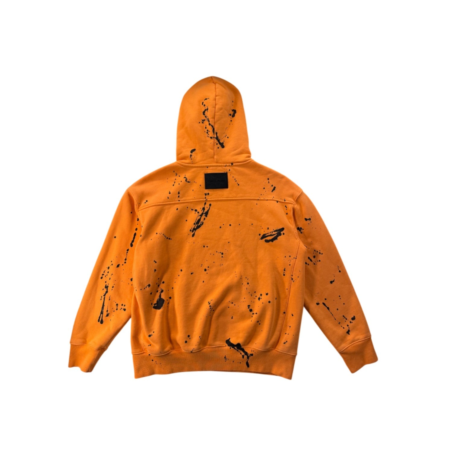 Purple Brand Splatter Orange & Black Hoodie