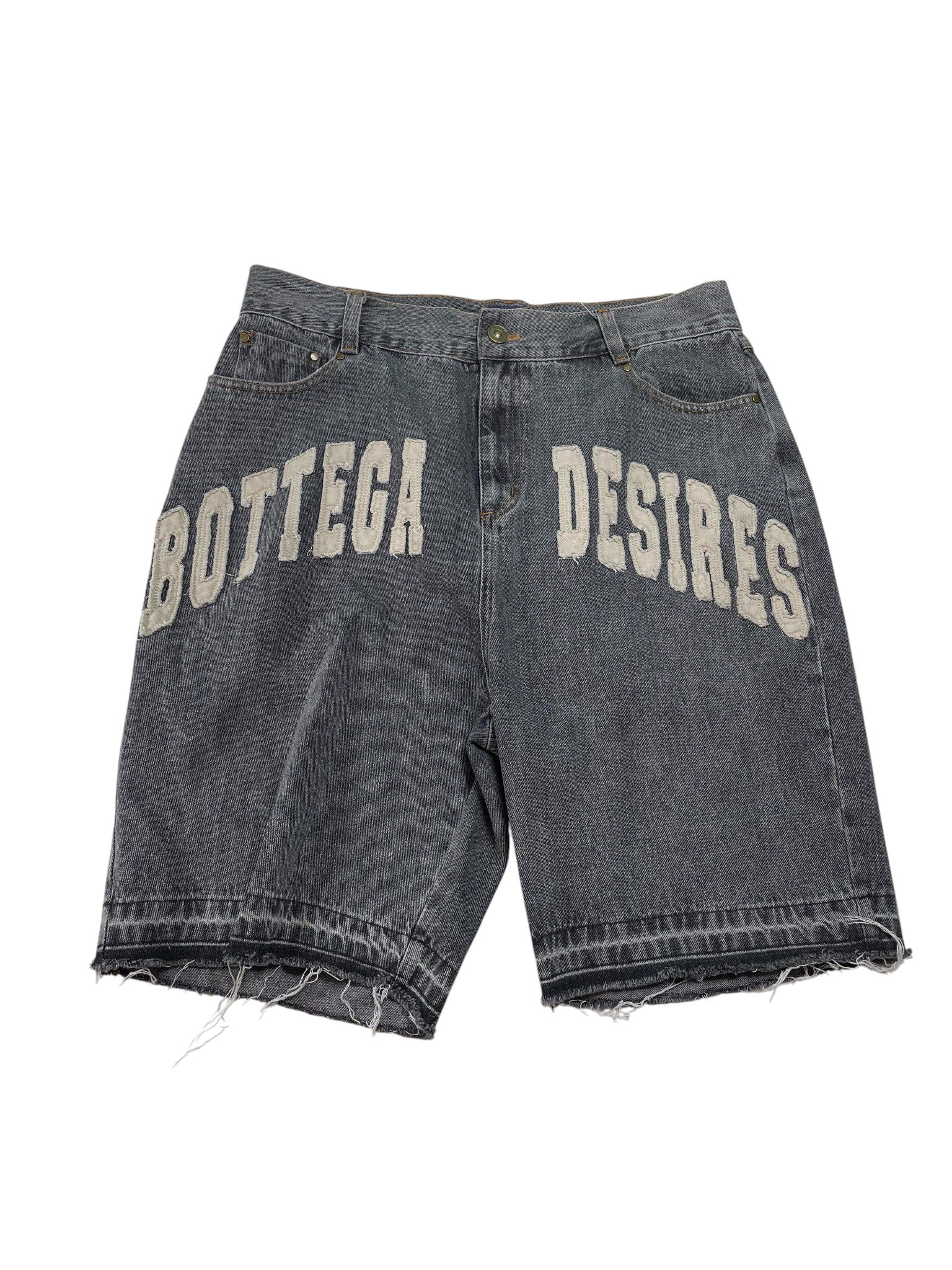 Bottega Desires 'Core Logo' Grey Shorts