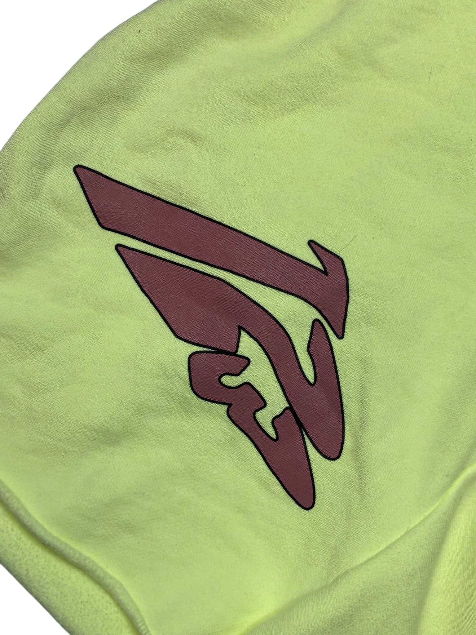 RRR123 Multi Lime Sweat shorts