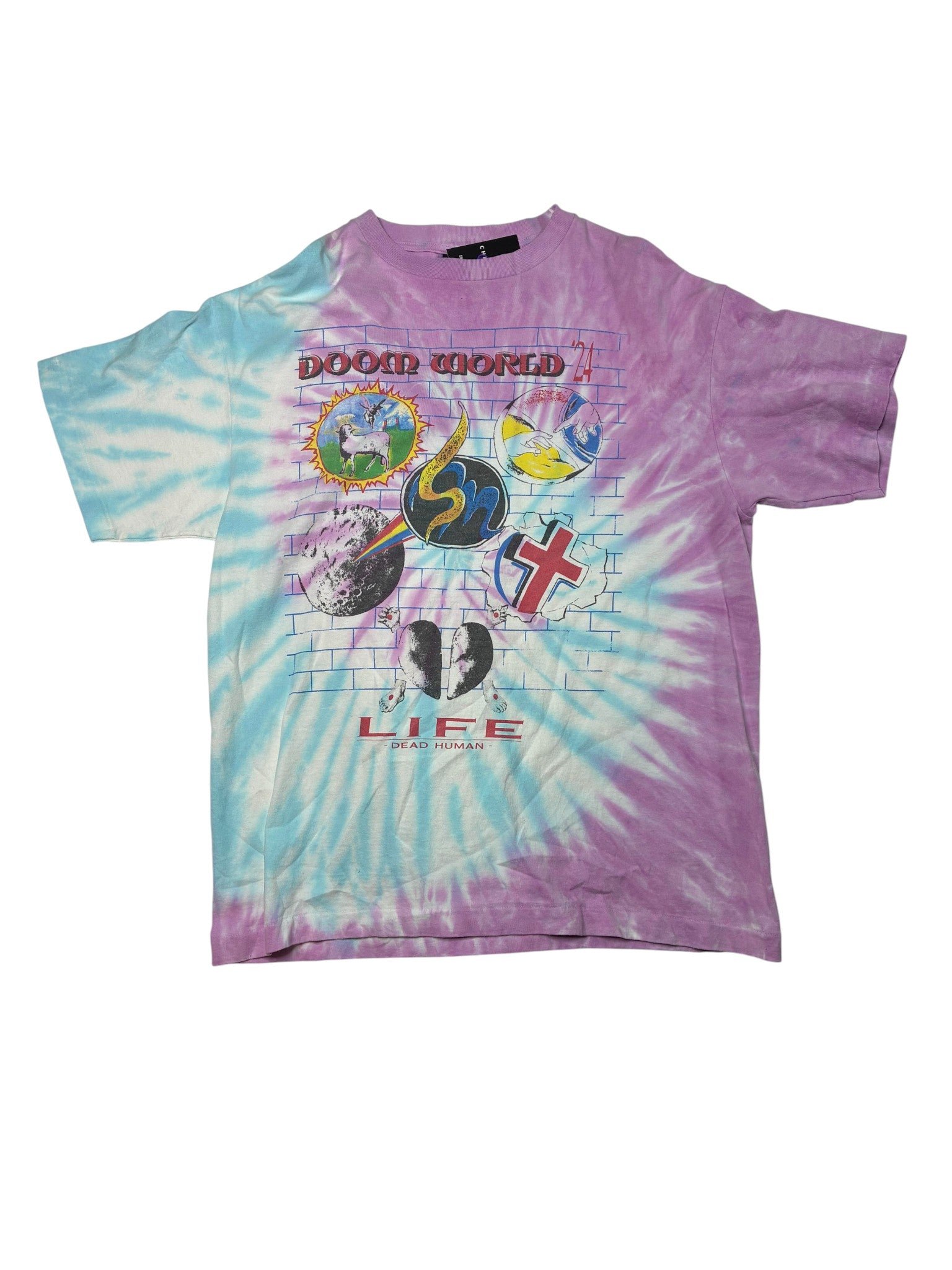 Saint Michael 'Doom World' Tie Dye Tee