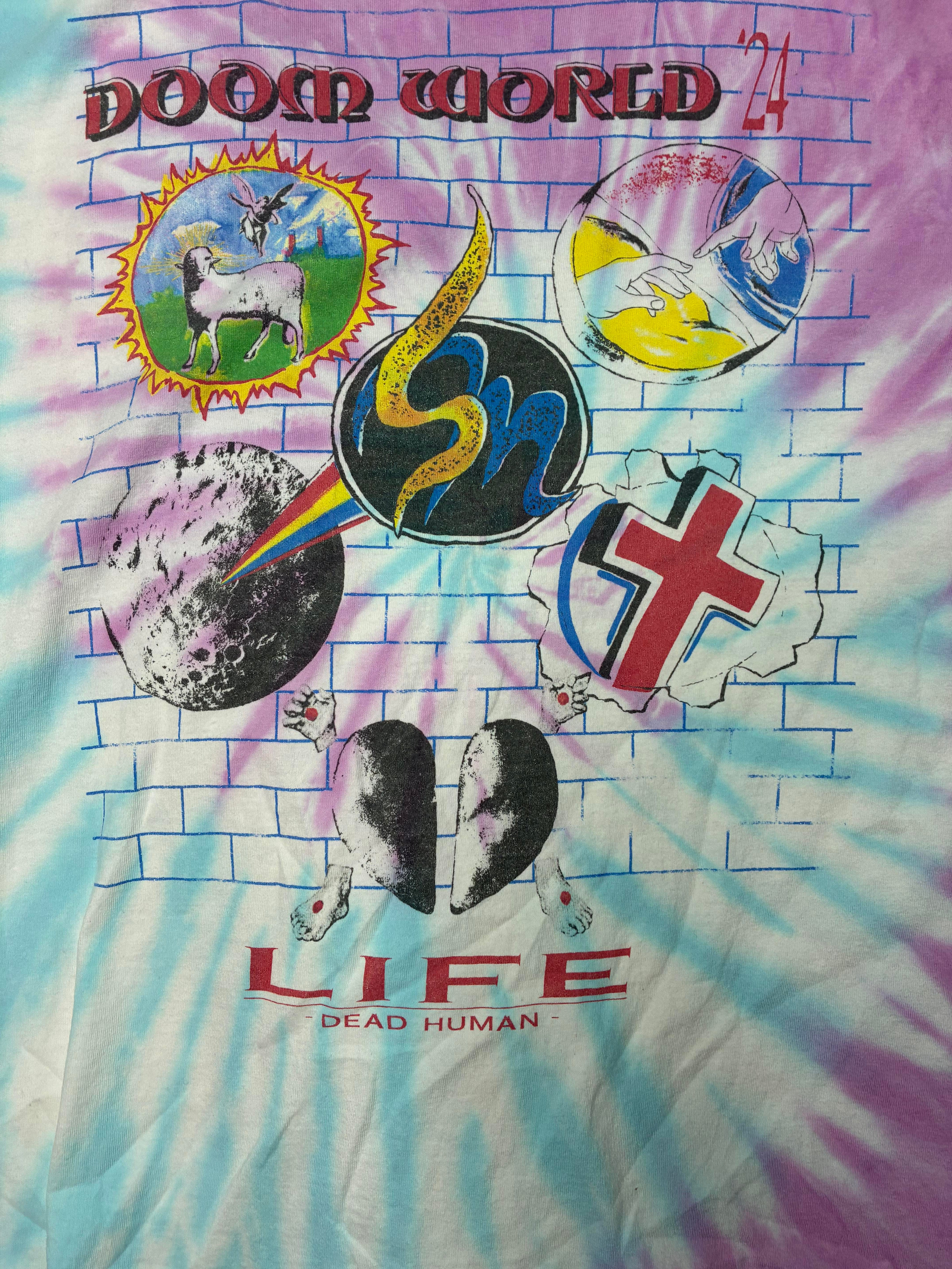 Saint Michael 'Doom World' Tie Dye Tee