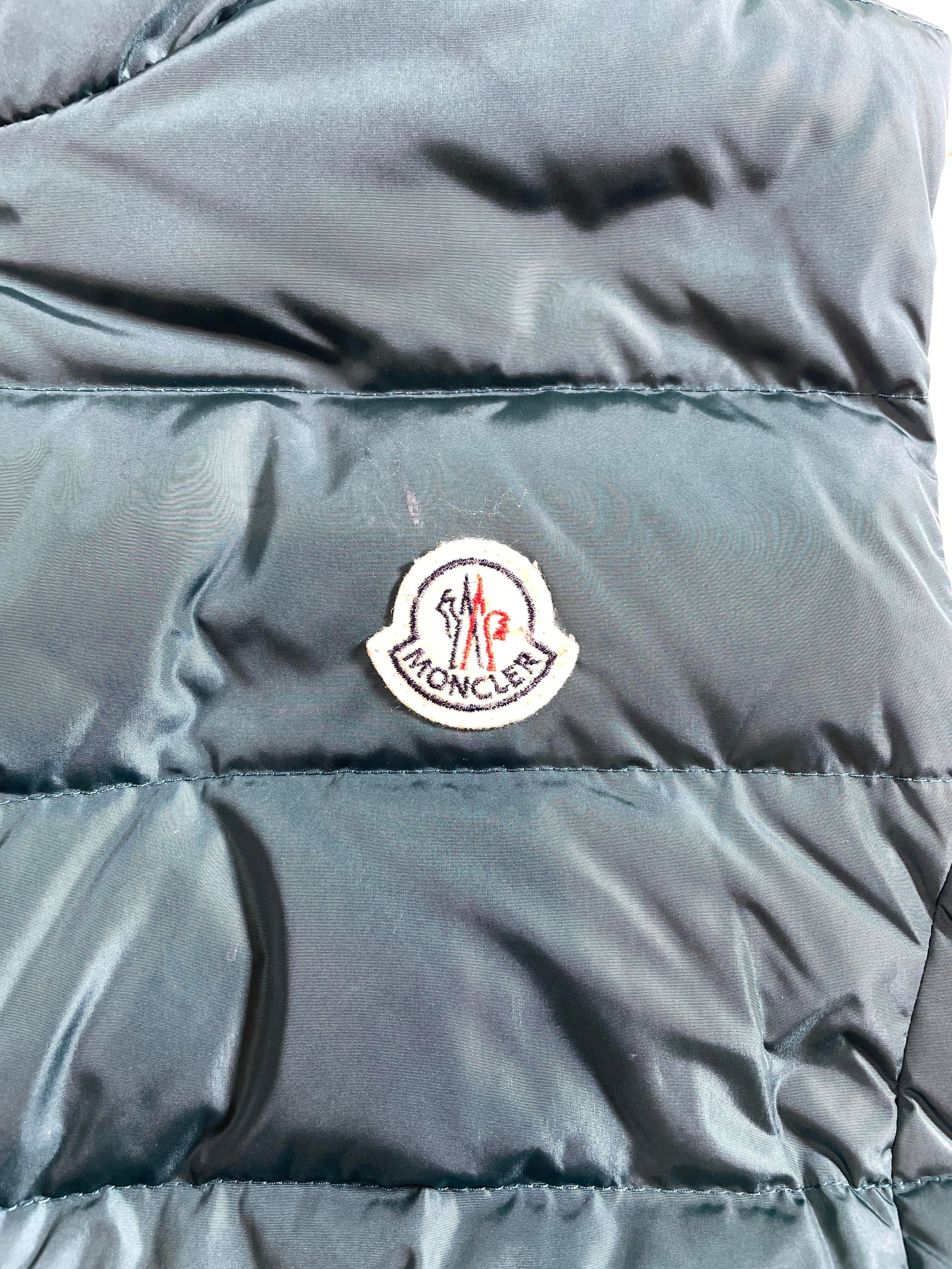 Moncler Buckle (Women's 3) Green & Black Puffer Vest