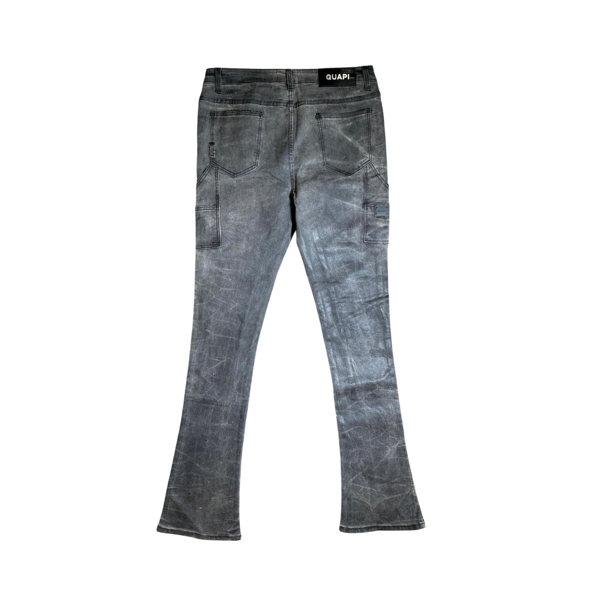 Guapi Wax Double Knee Grey Jeans