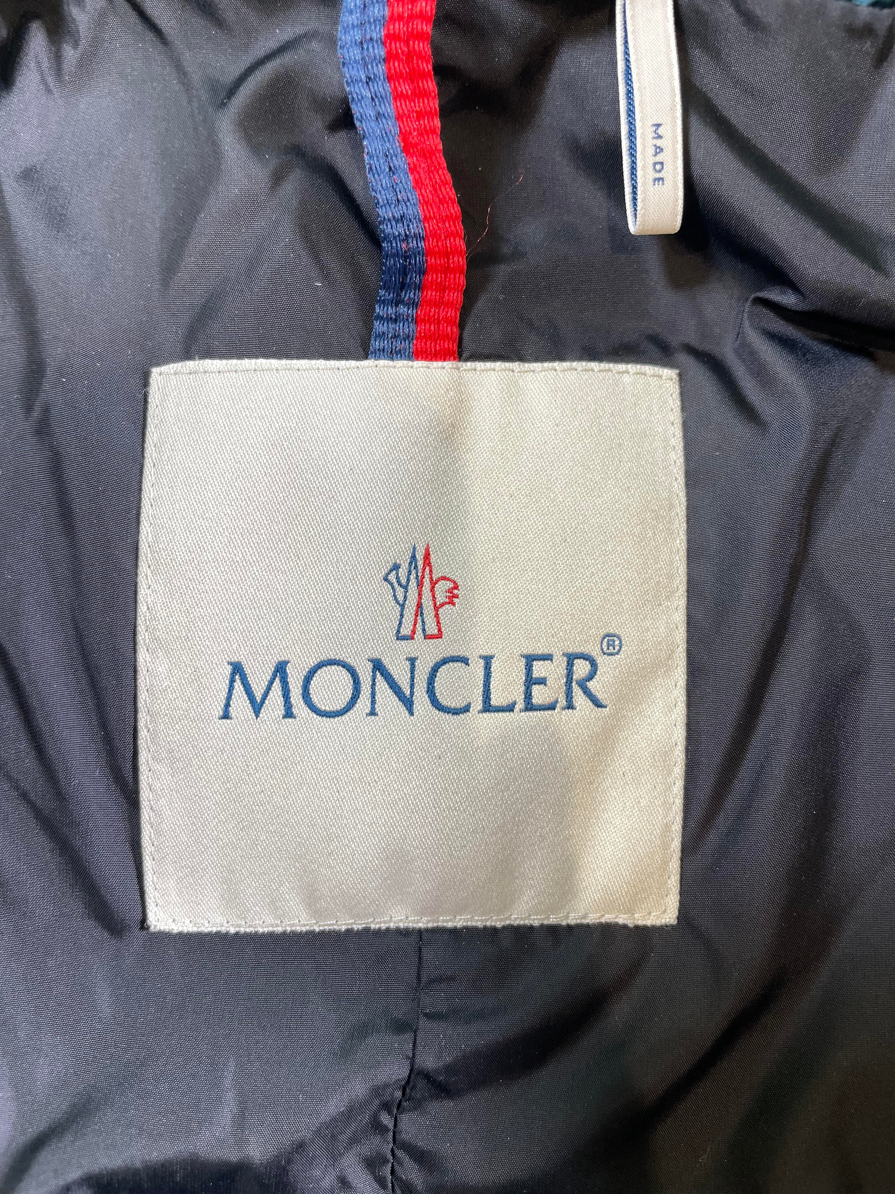 Moncler Buckle (Women's 3) Green & Black Puffer Vest