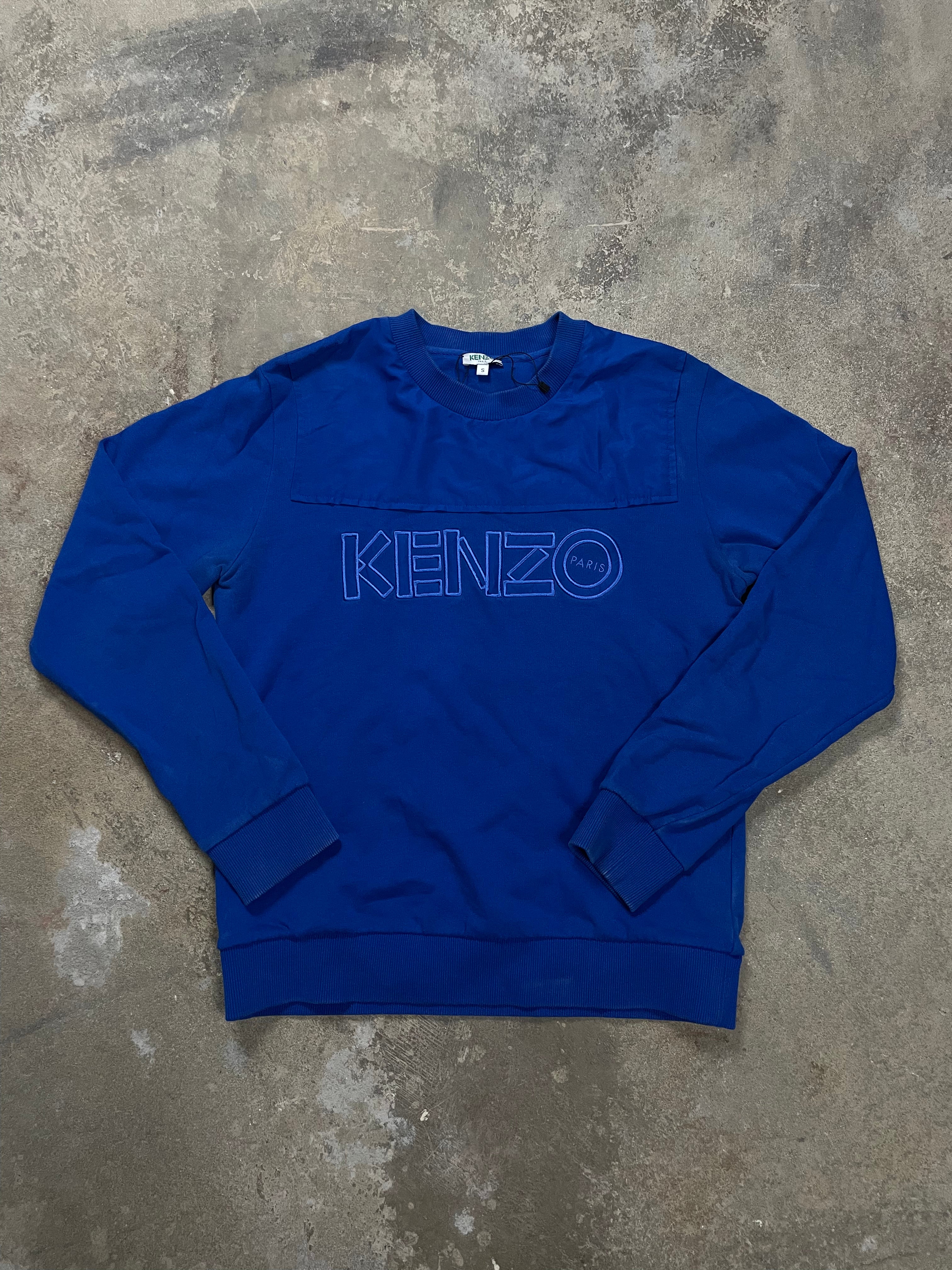 Kenzo Crewneck Royal Blue Small Used
