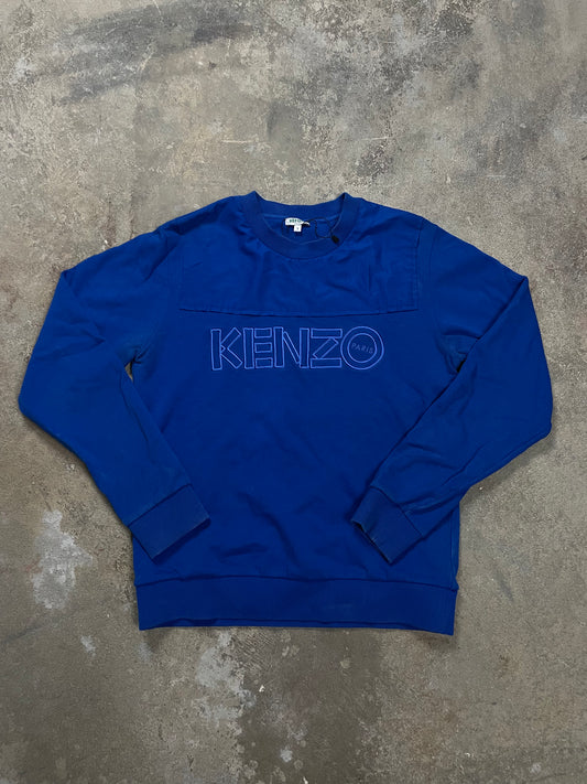 Kenzo Crewneck Royal Blue Small Used