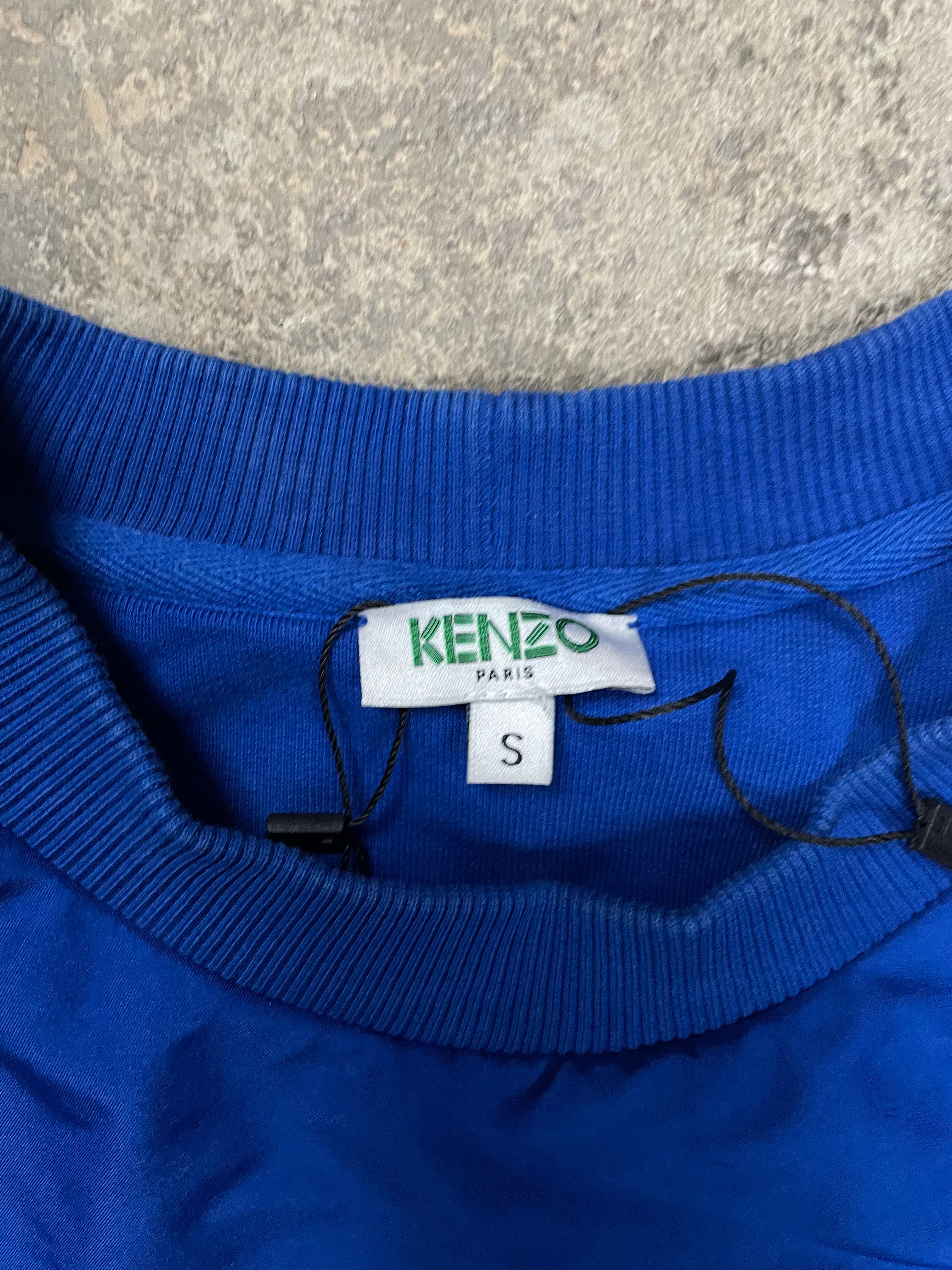 Kenzo Crewneck Royal Blue Small Used