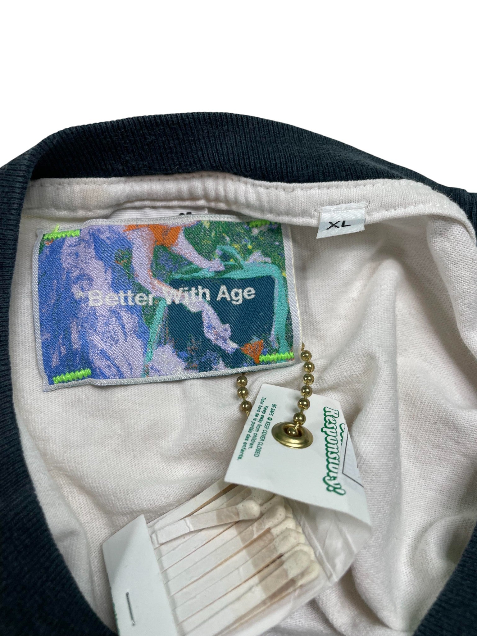 Better With Age 'Area 69' White Tee