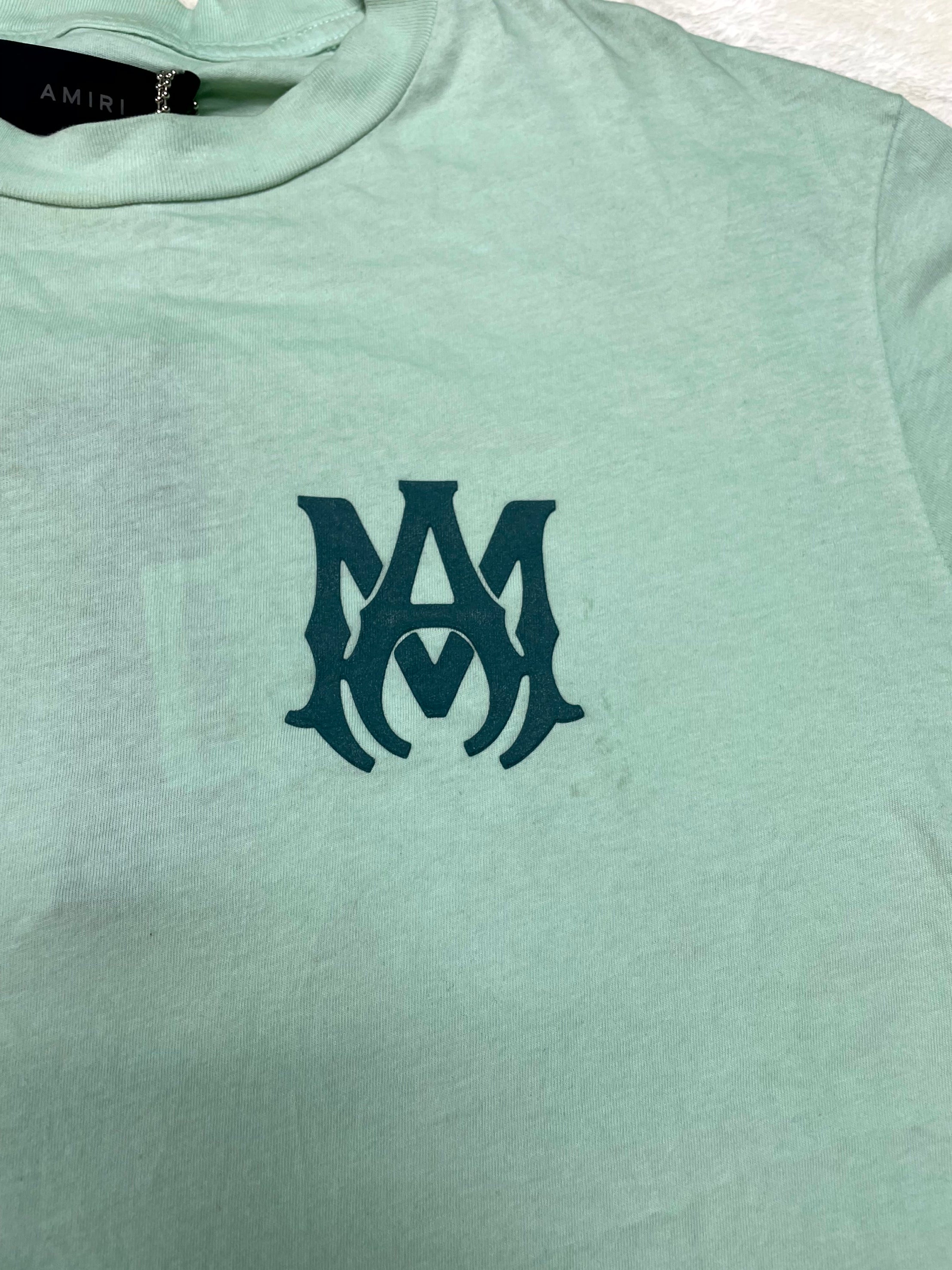 Amiri MA Core Logo Mint Tee