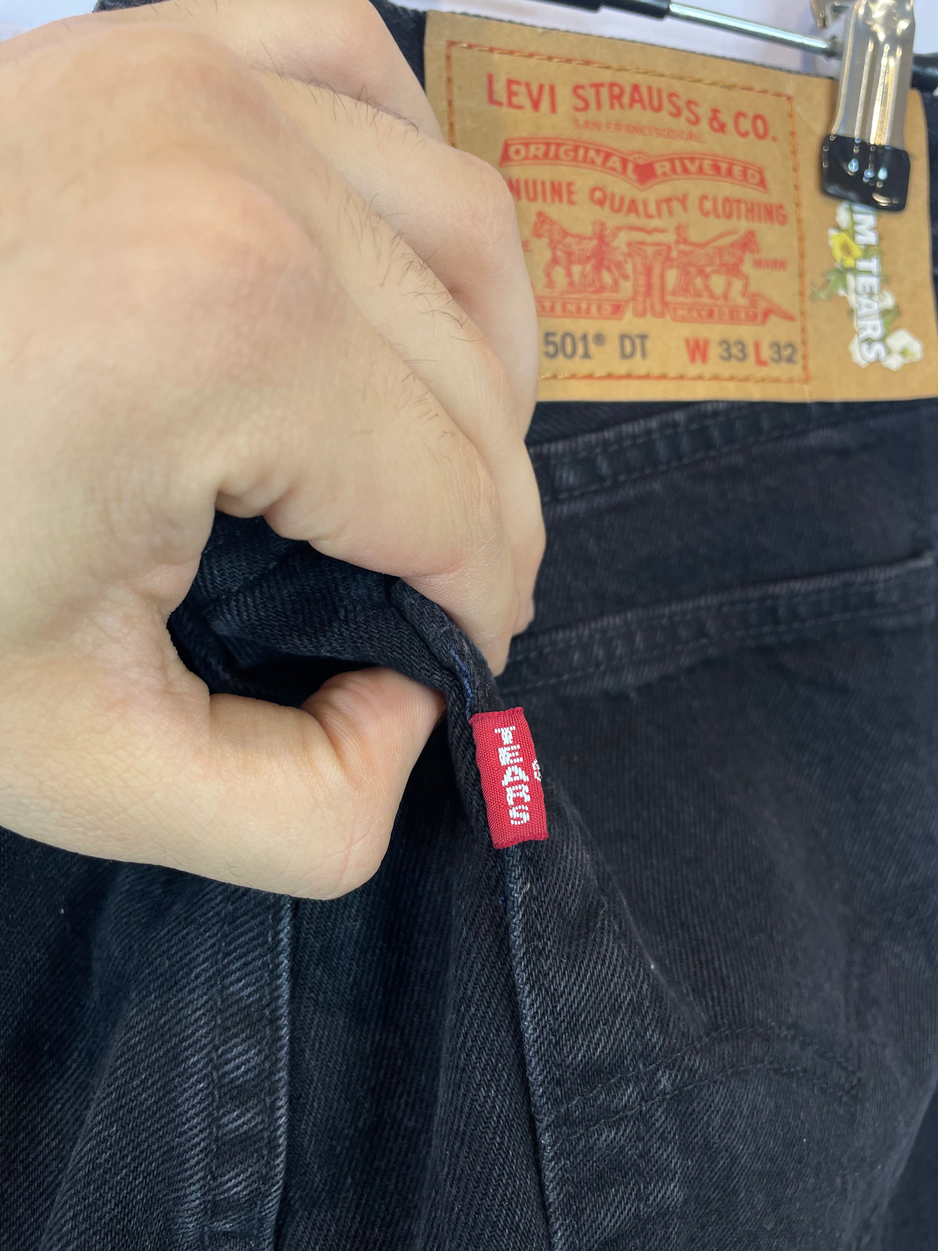 Denim Tears Offset Jeans Black Used 33