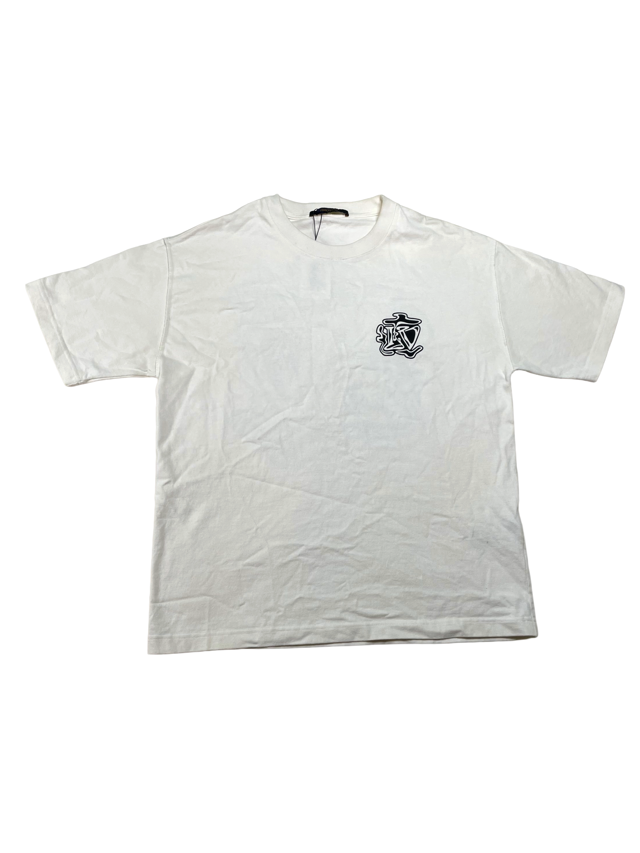 Louis Vuitton Smoke Logo White Tee