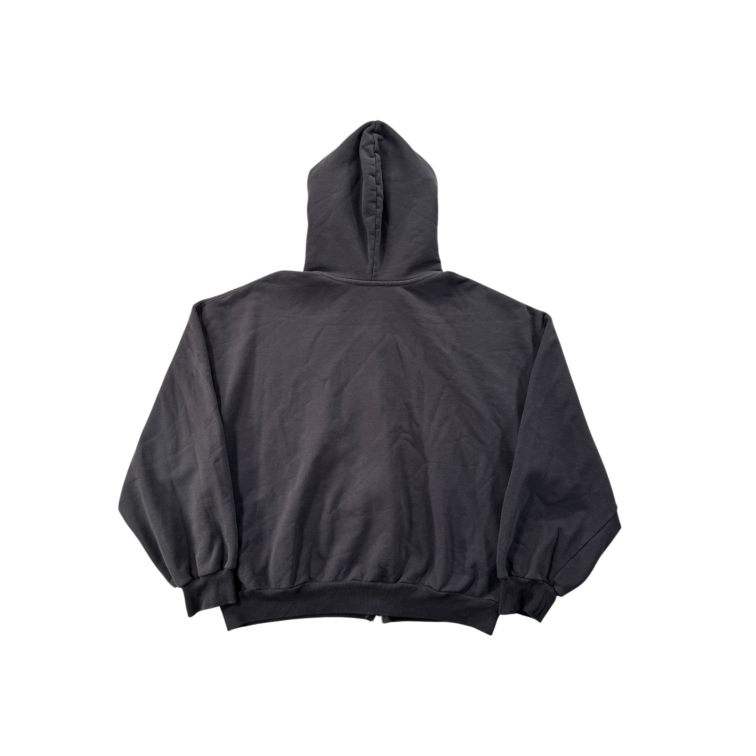 Balenciaga x eBay Zip Up Grey Hoodie