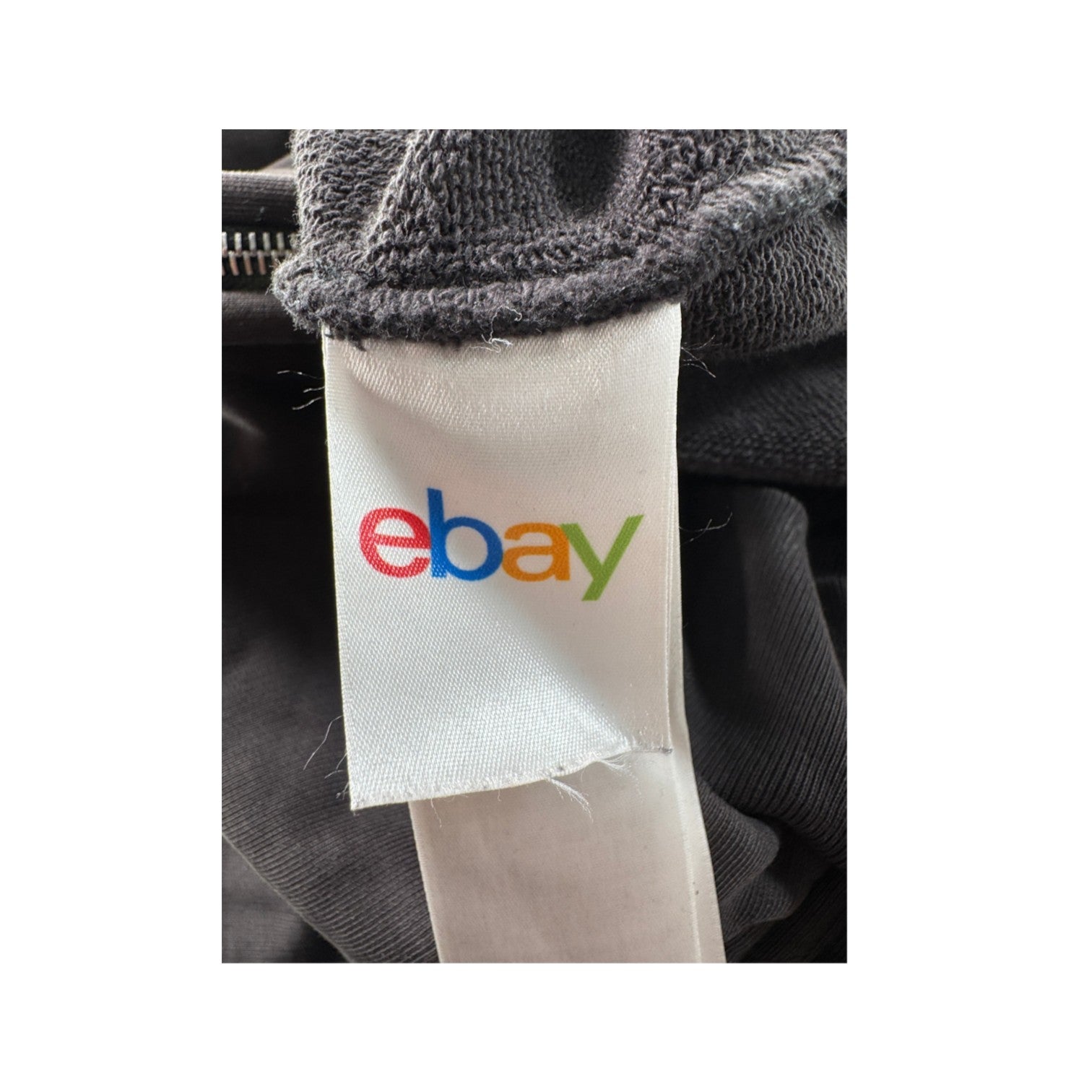Balenciaga x eBay Zip Up Grey Hoodie