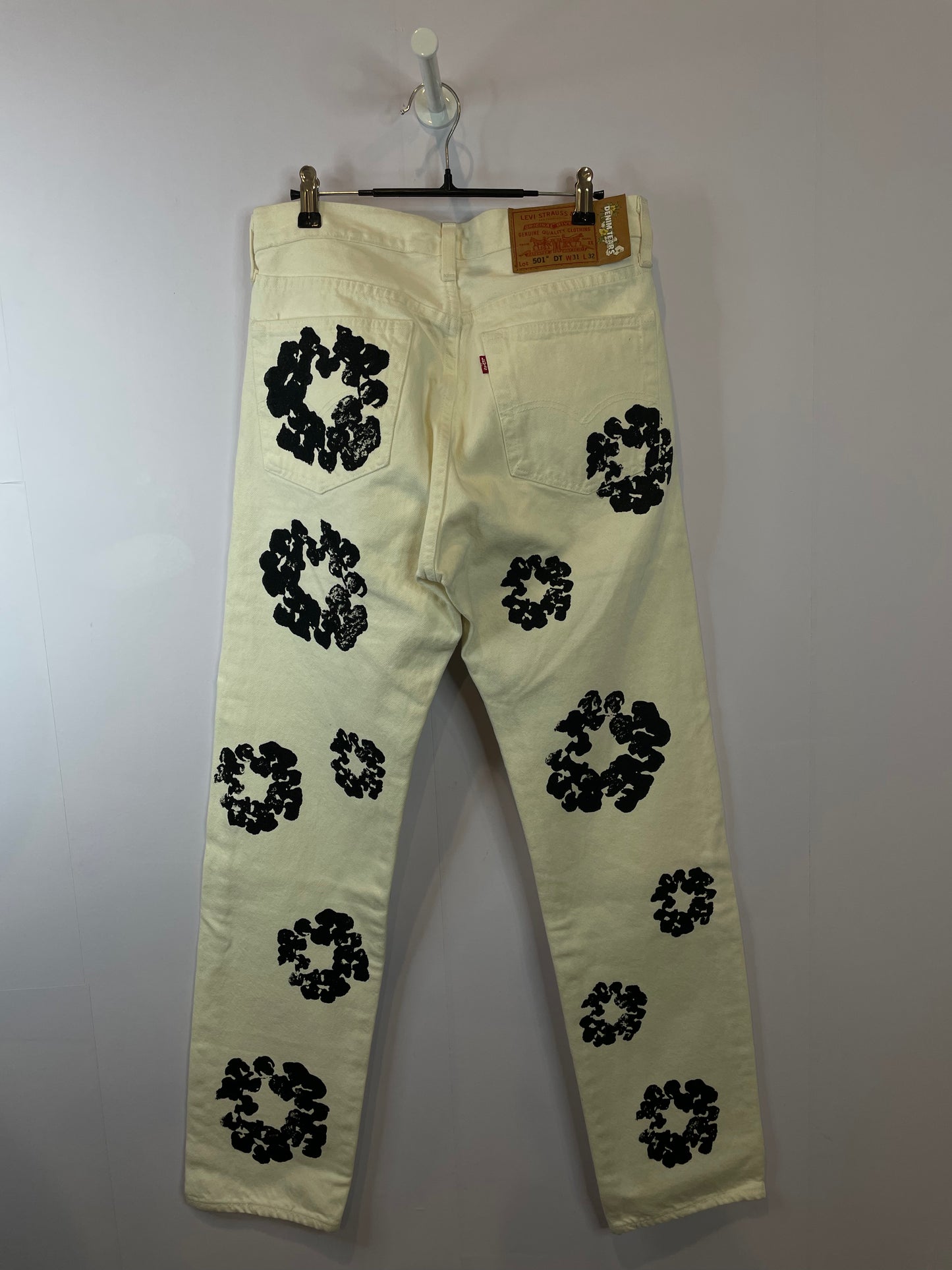 Denim Tears Cotton Wreath Jean White 31