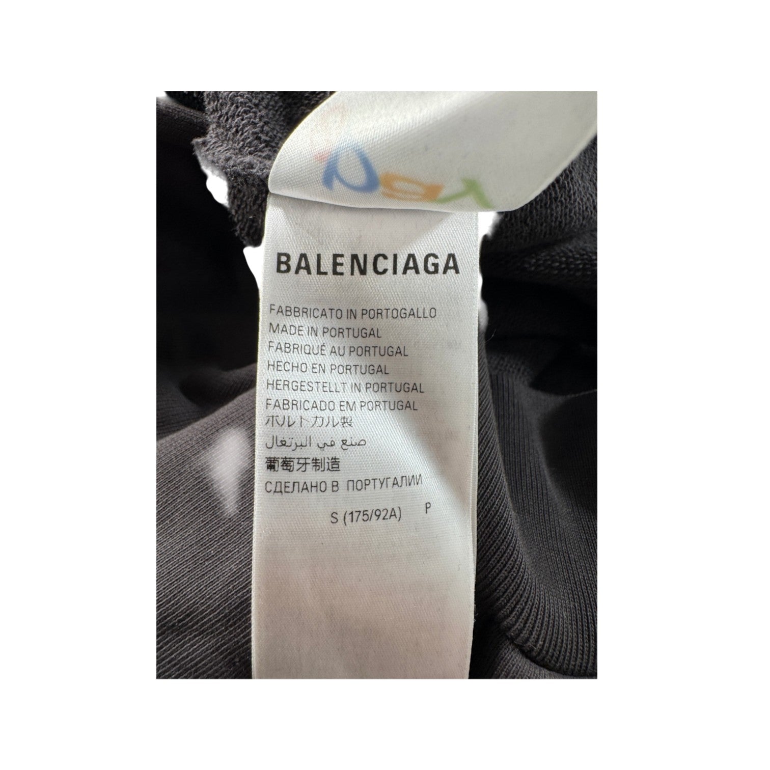 Balenciaga x eBay Zip Up Grey Hoodie