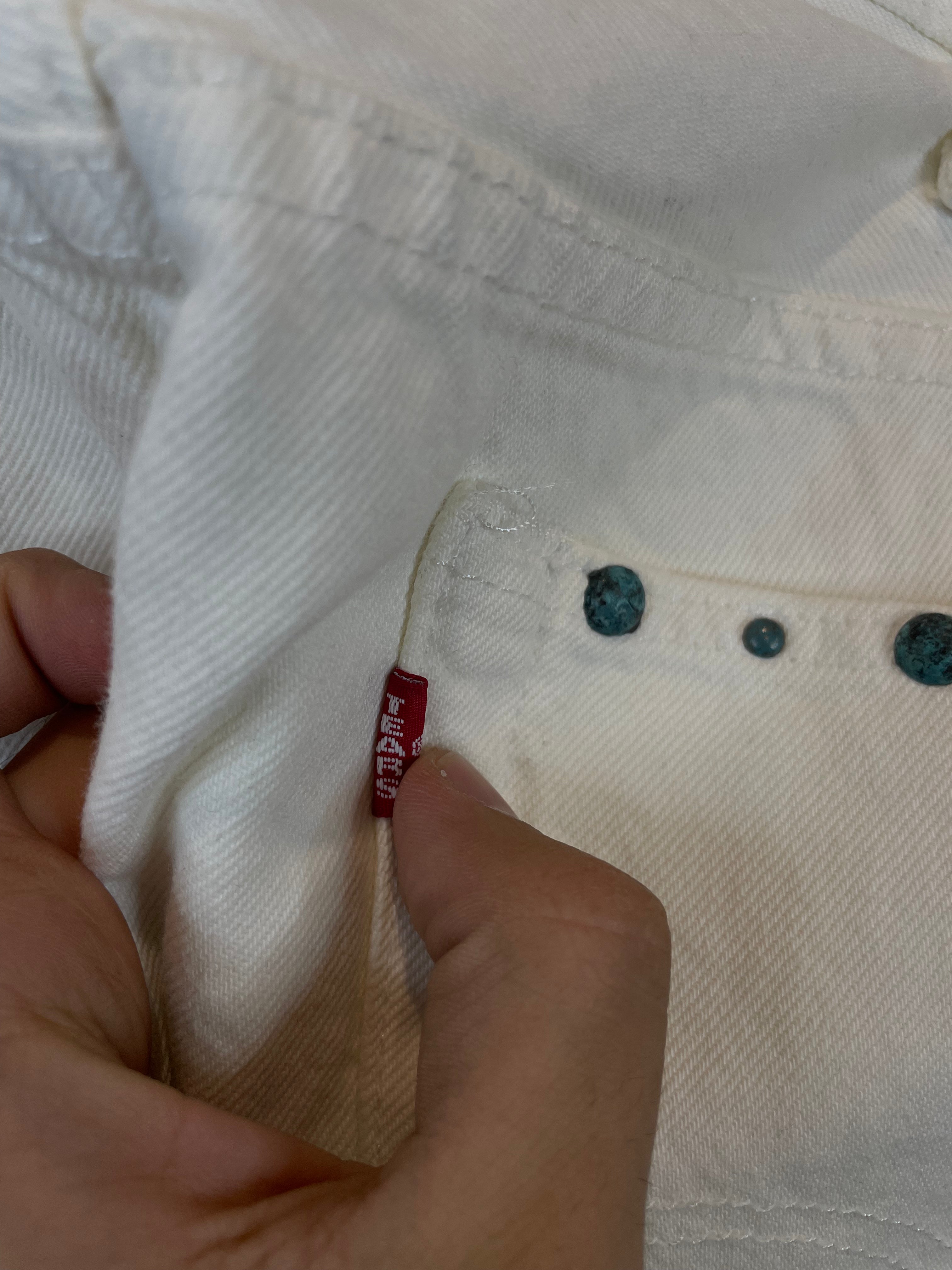 Denim Tears Studded Jeans White New 40